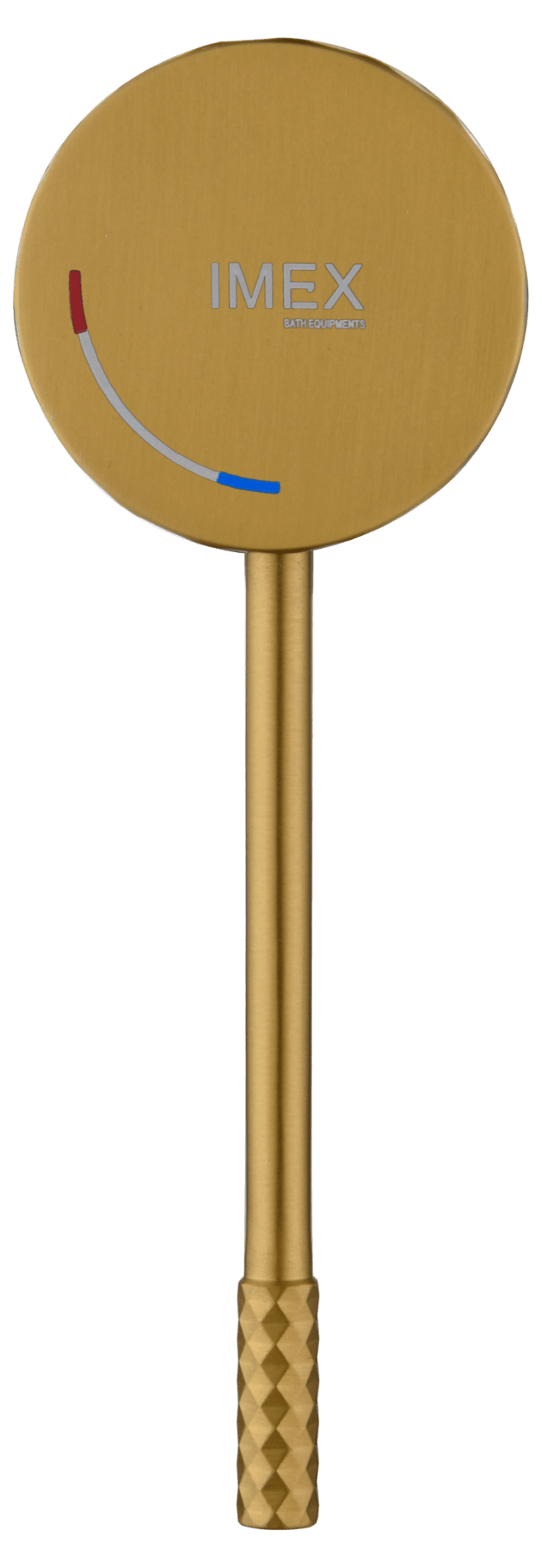 Imex - Monomando lavabo alto Génova oro cepillado - BricoandPool