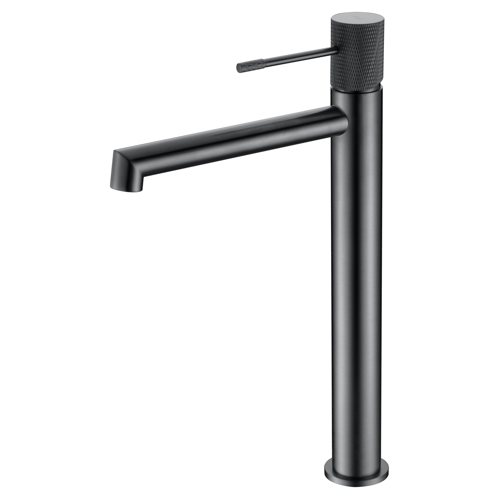 Imex - Monomando lavabo alto Line black gum metal - BricoandPool