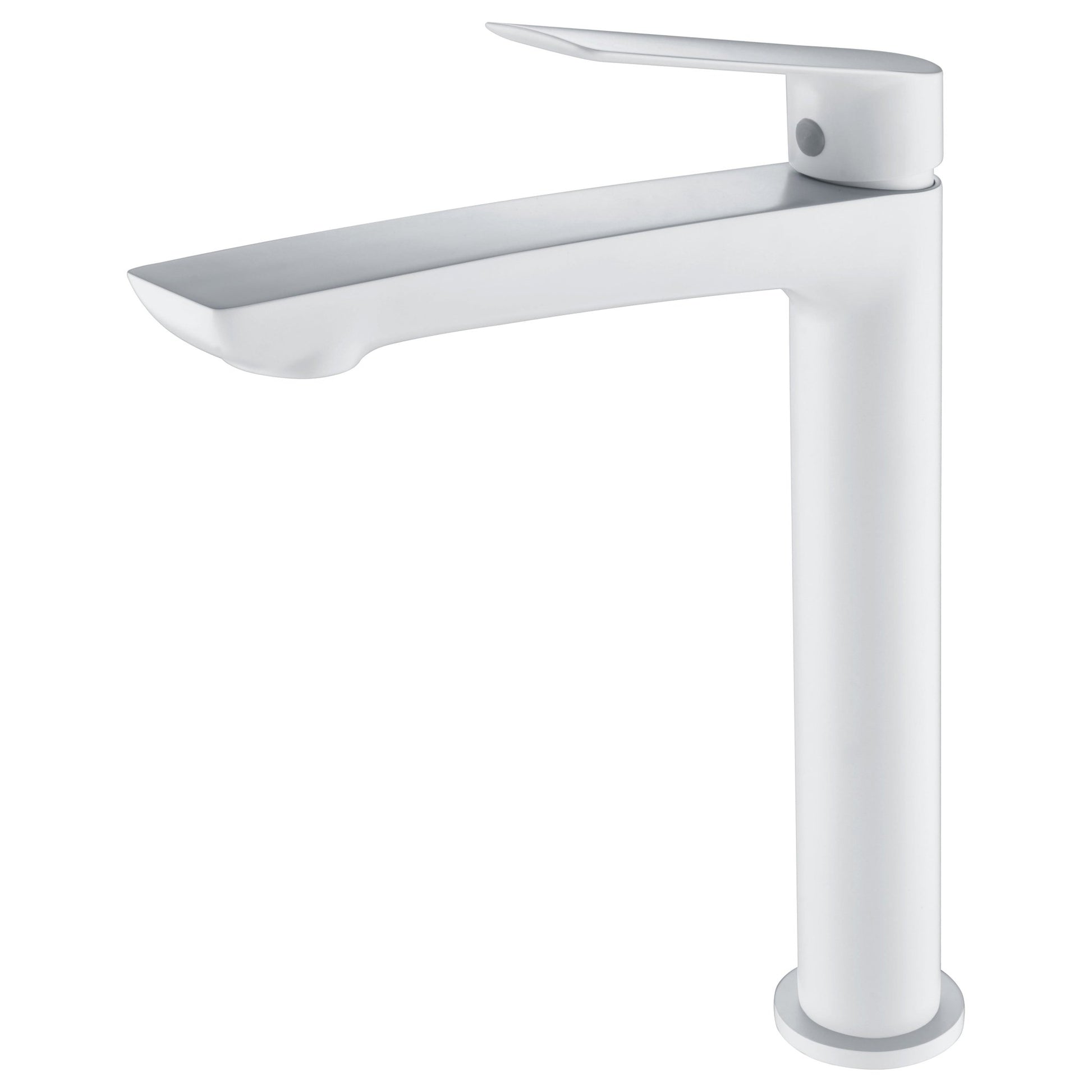 Imex - Monomando lavabo alto Lúxor blanco mate - BricoandPool