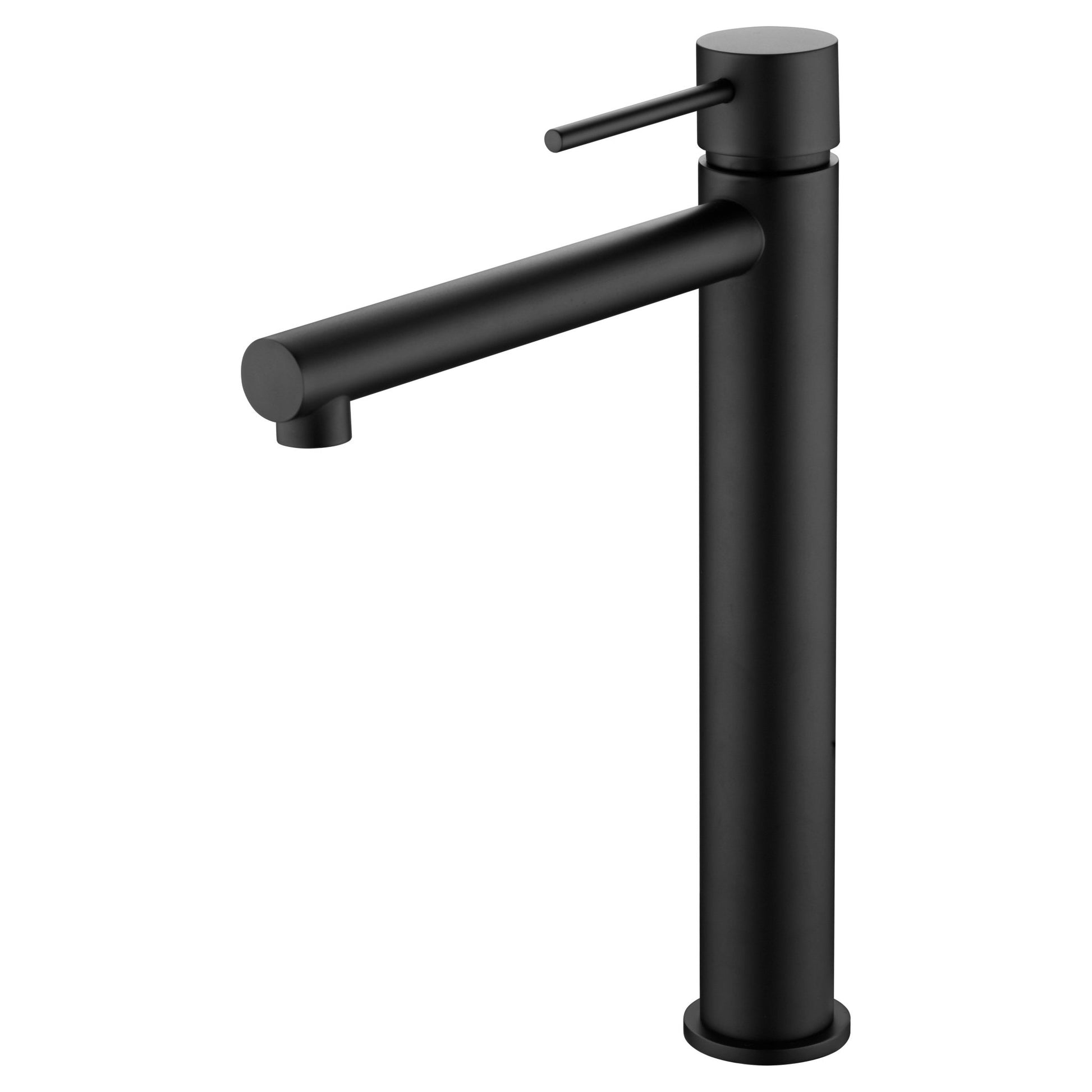 Imex - Monomando lavabo alto Milos negro mate - BricoandPool