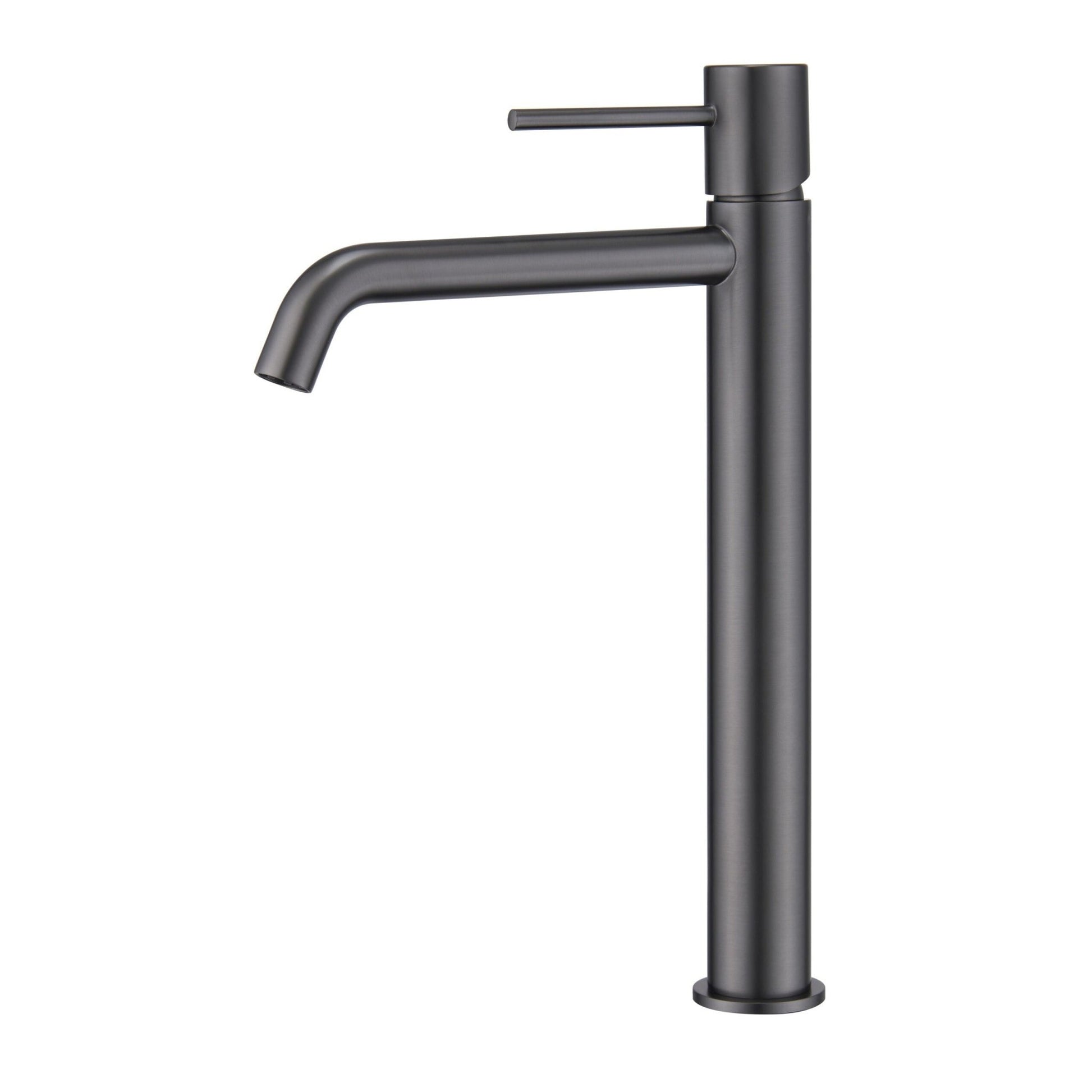 Imex - Monomando lavabo alto Monza black gun metal - BricoandPool