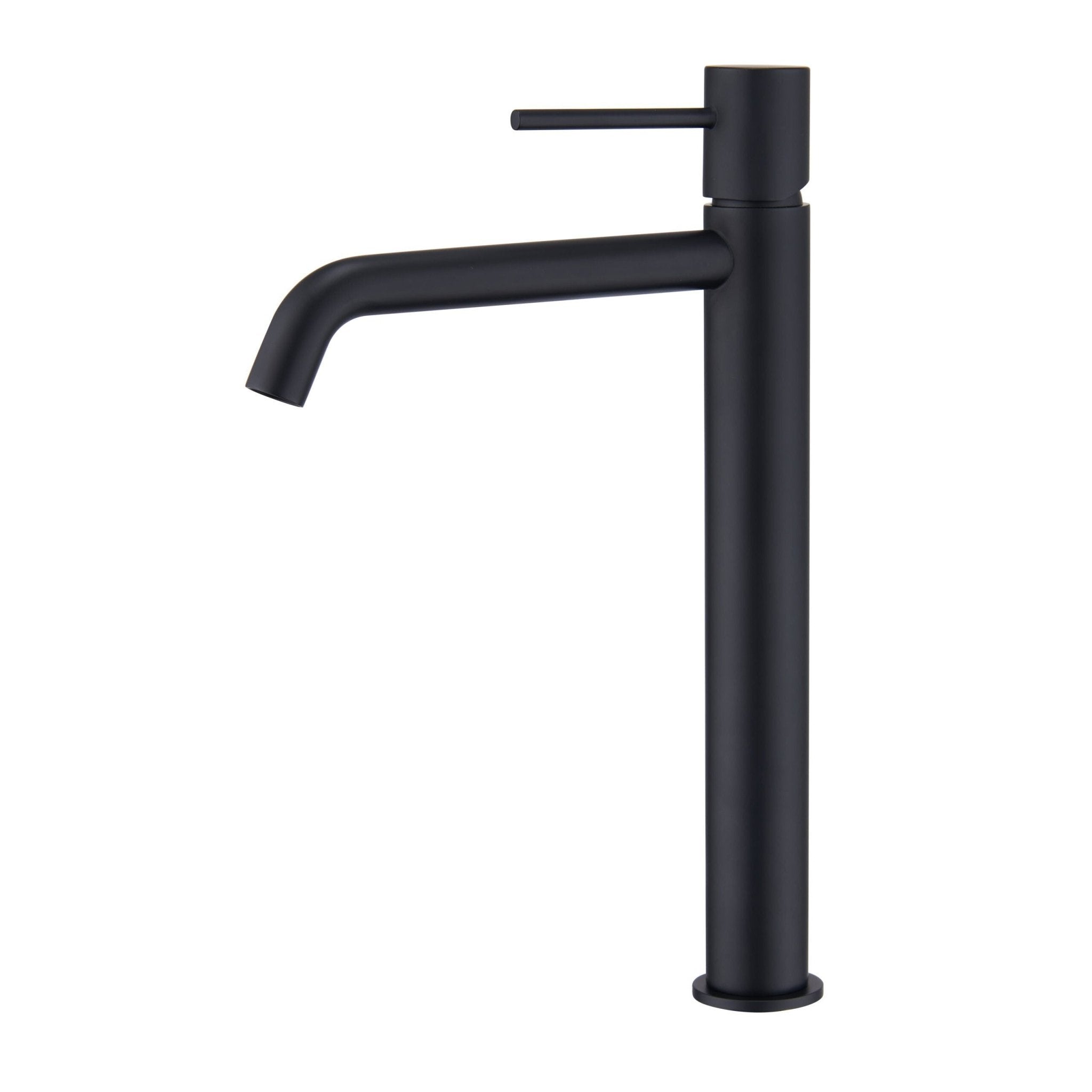 Imex - Monomando lavabo alto Monza negro mate - BricoandPool