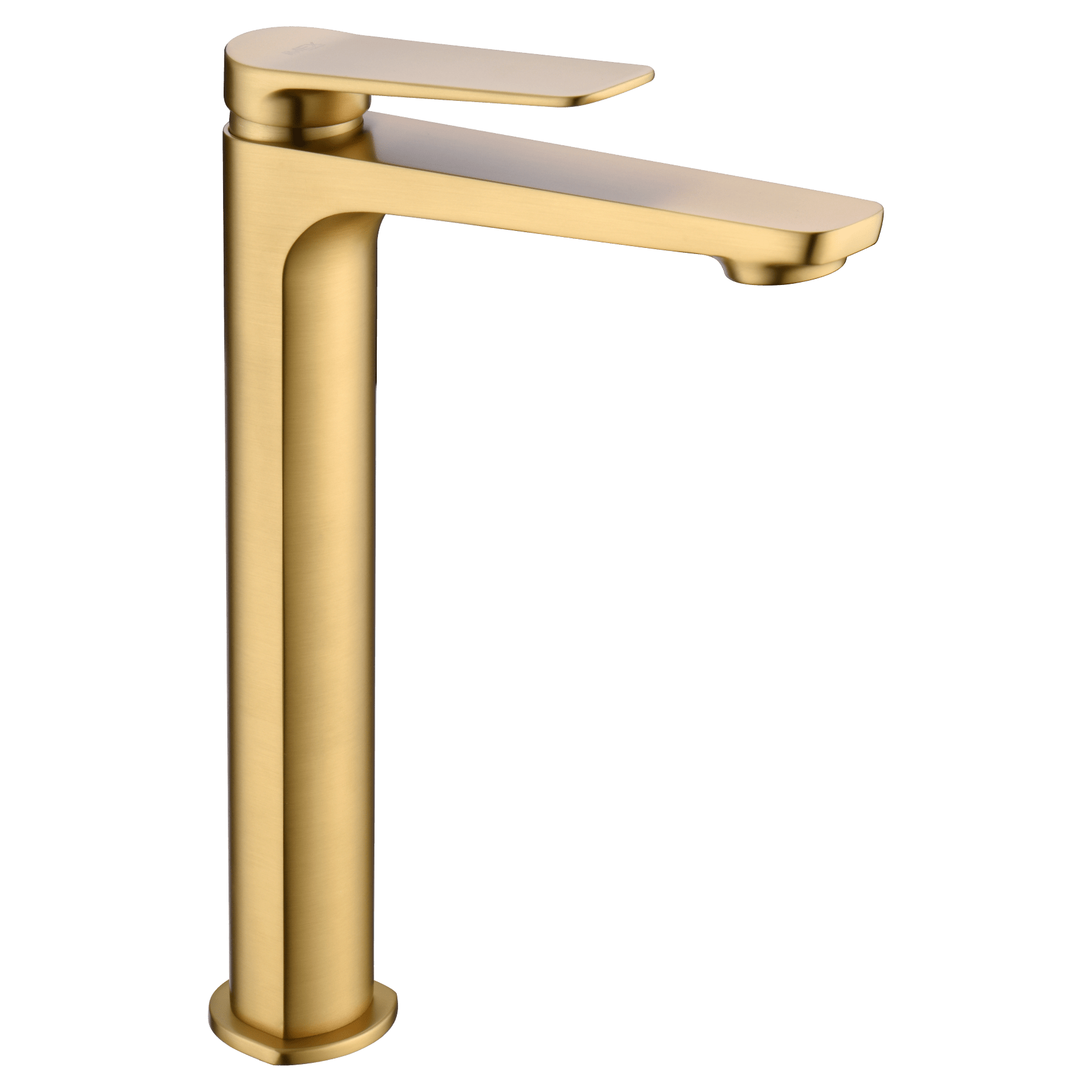 Imex - Monomando lavabo alto Nápoles oro cepillado - BricoandPool