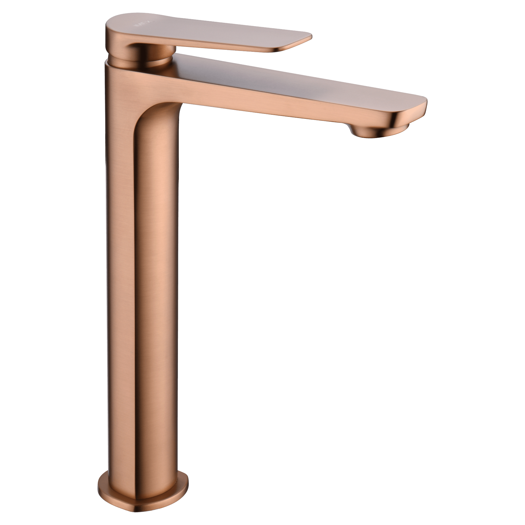 Imex - Monomando lavabo alto Nápoles oro rosa cepillado - BricoandPool