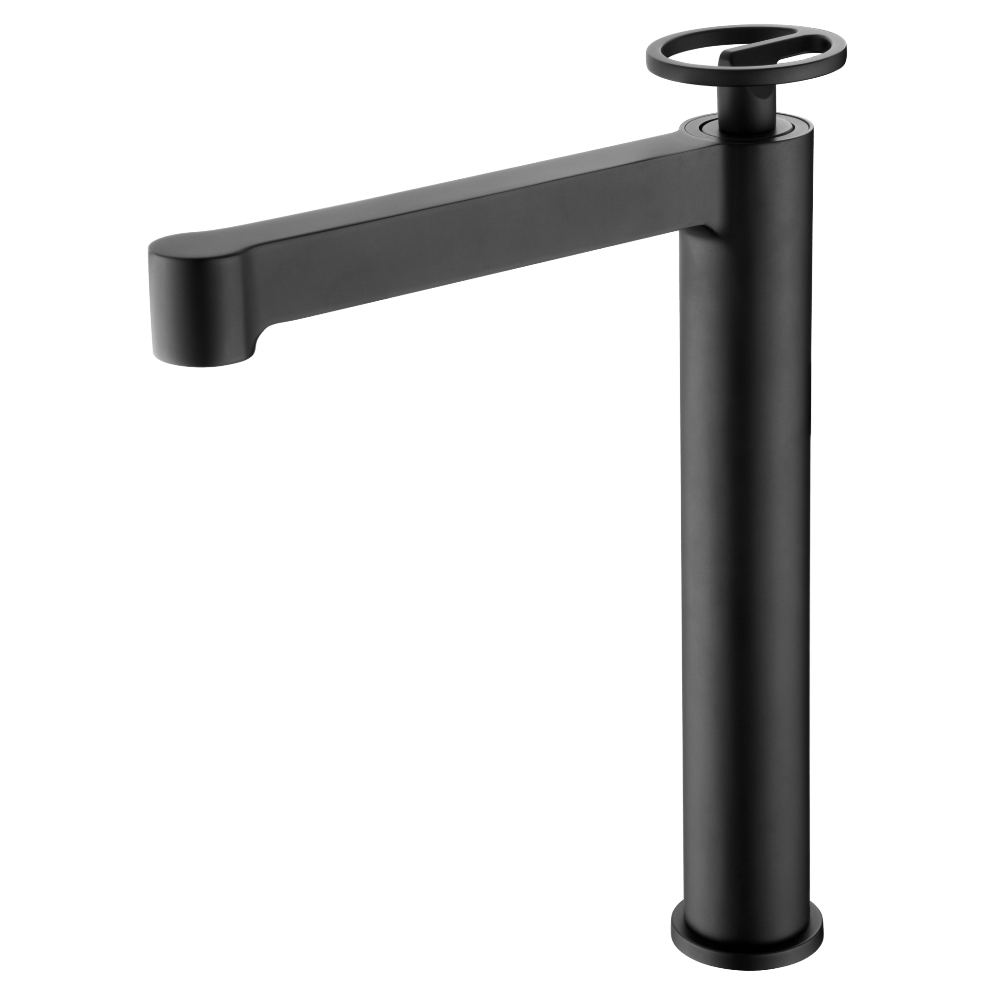 Imex - Monomando lavabo alto Olimpo negro mate - BricoandPool