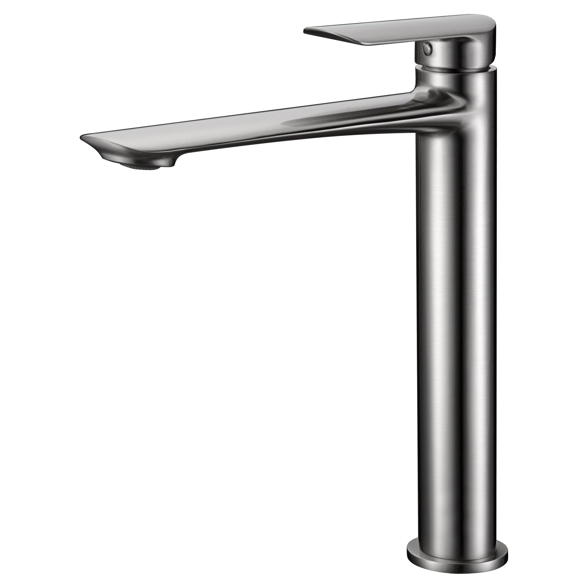 Imex - Monomando lavabo alto Ural níquel cepillado - BricoandPool