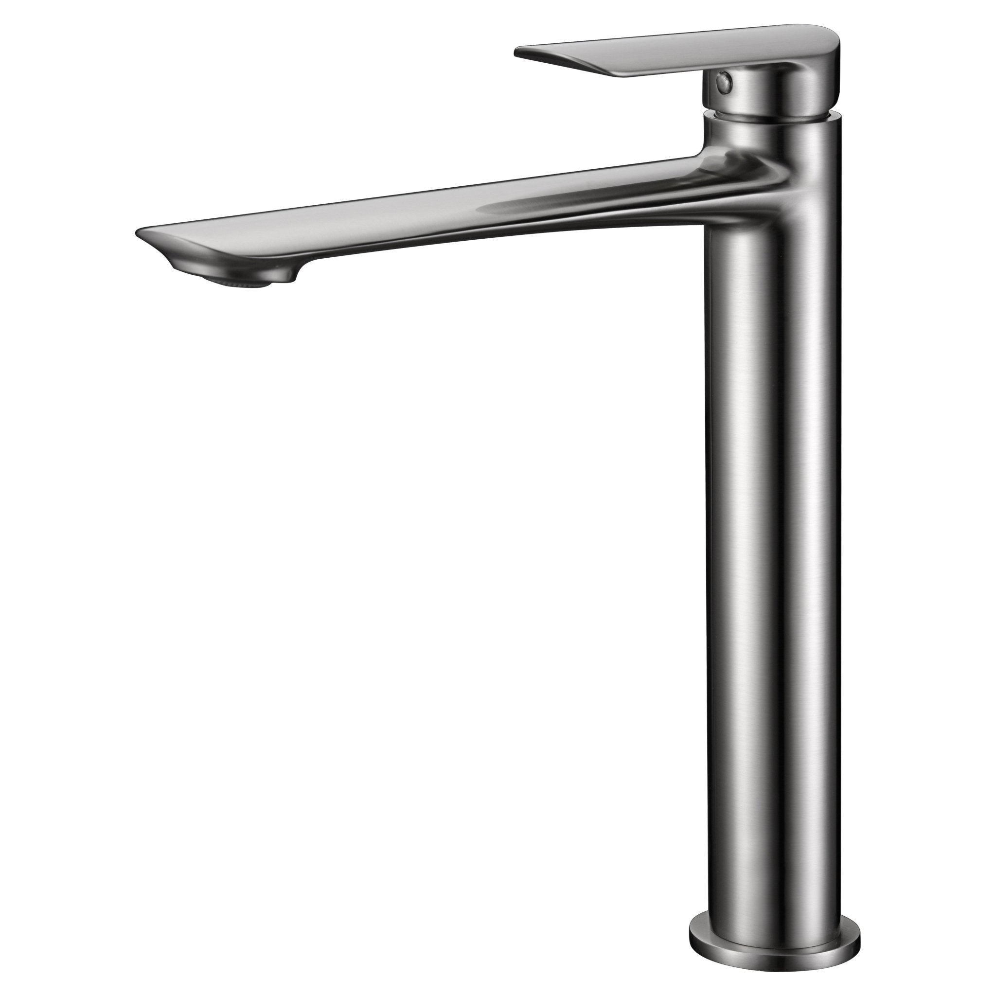 Imex - Monomando lavabo alto Ural níquel cepillado - BricoandPool