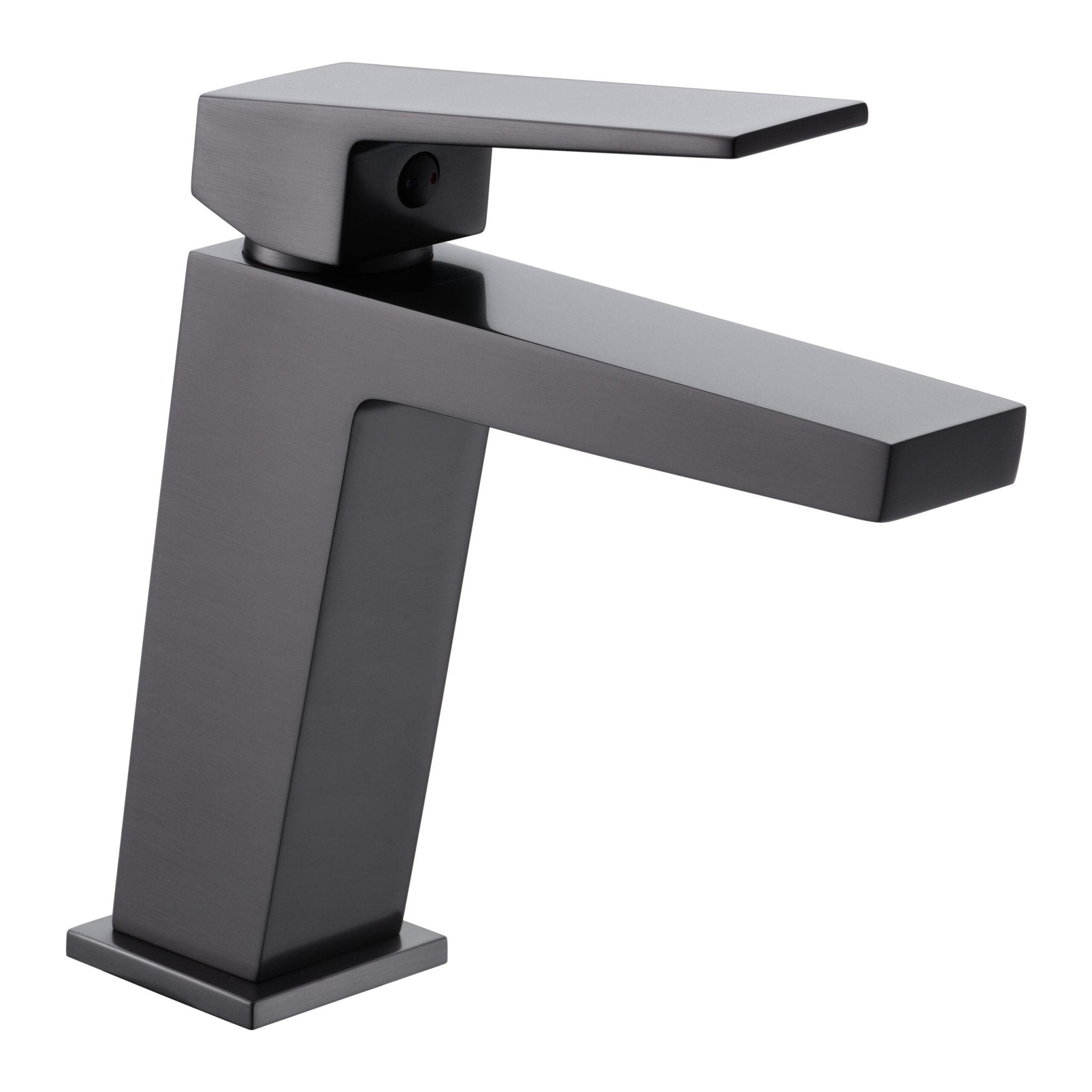 Imex - Monomando lavabo Art black gun metal - BricoandPool