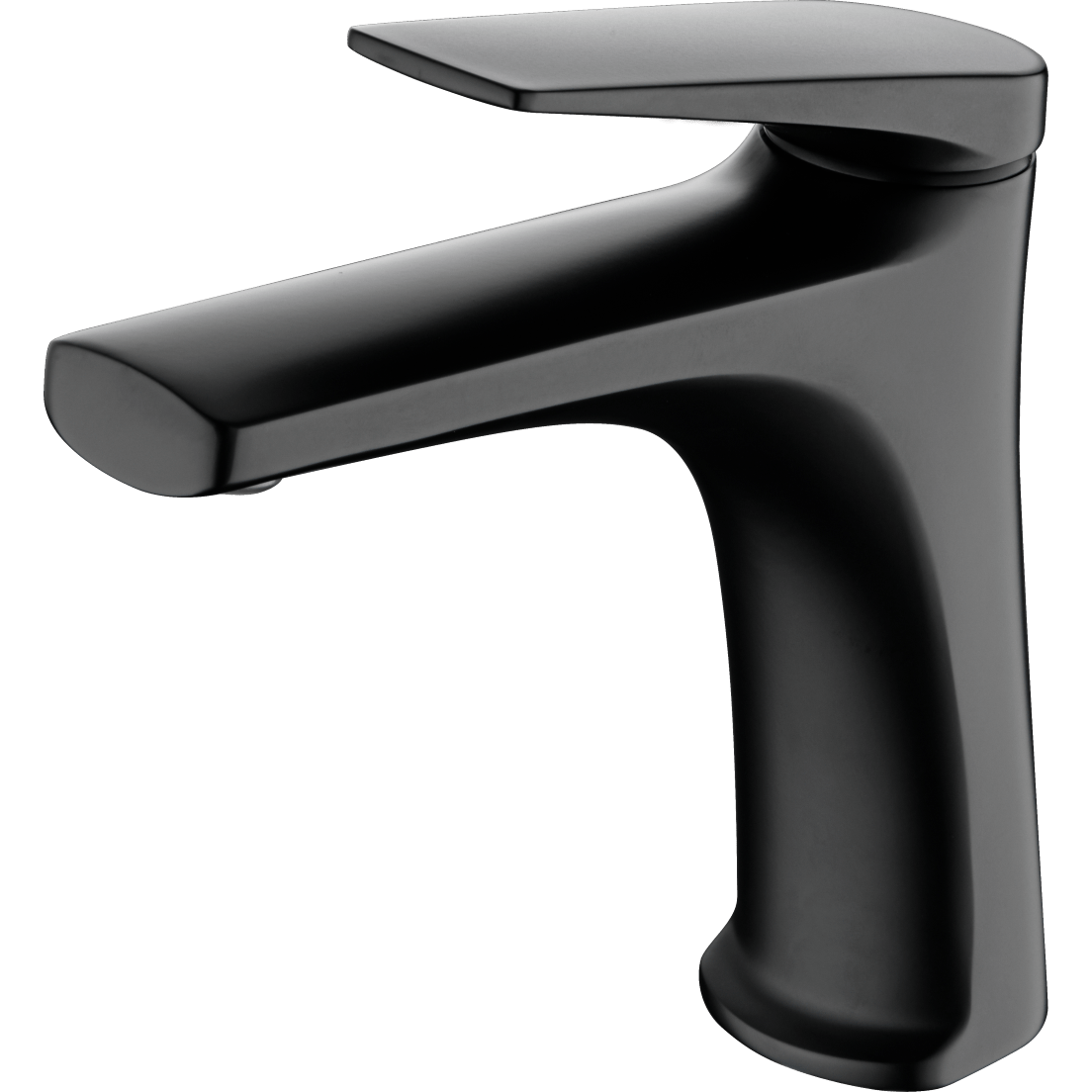 Imex - Monomando lavabo Delos negro mate - BricoandPool