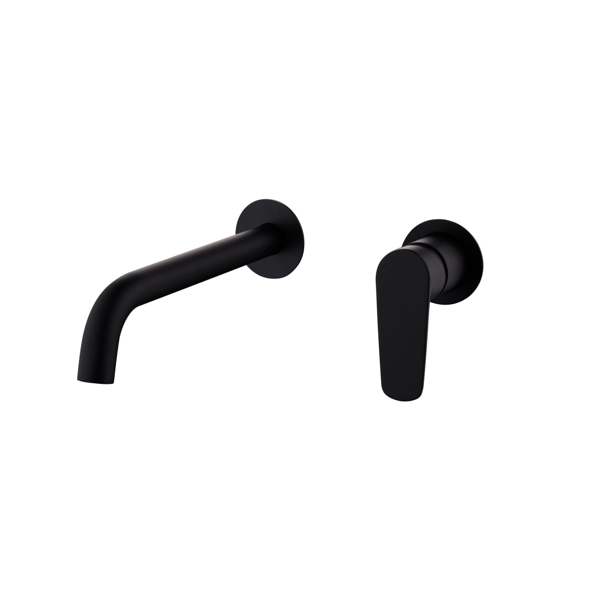 Imex - Monomando lavabo empotrado Belgica negro mate - BricoandPool