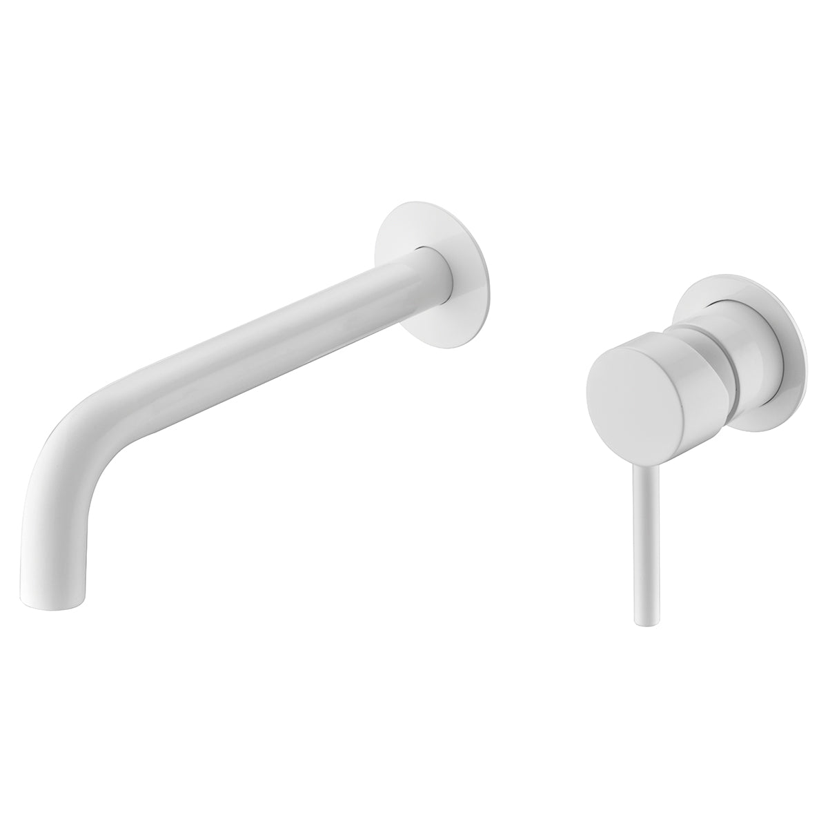 Imex - Monomando lavabo empotrado Etna blanco mate - BricoandPool