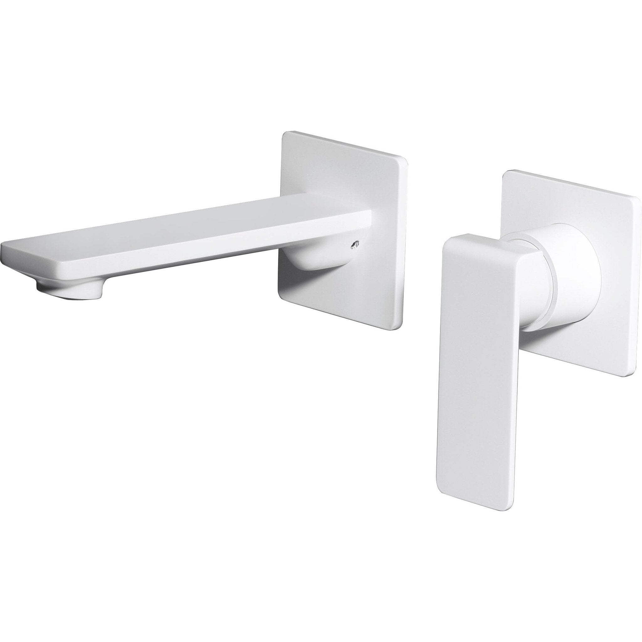 Imex - Monomando lavabo empotrado Fiyi blanco mate - BricoandPool