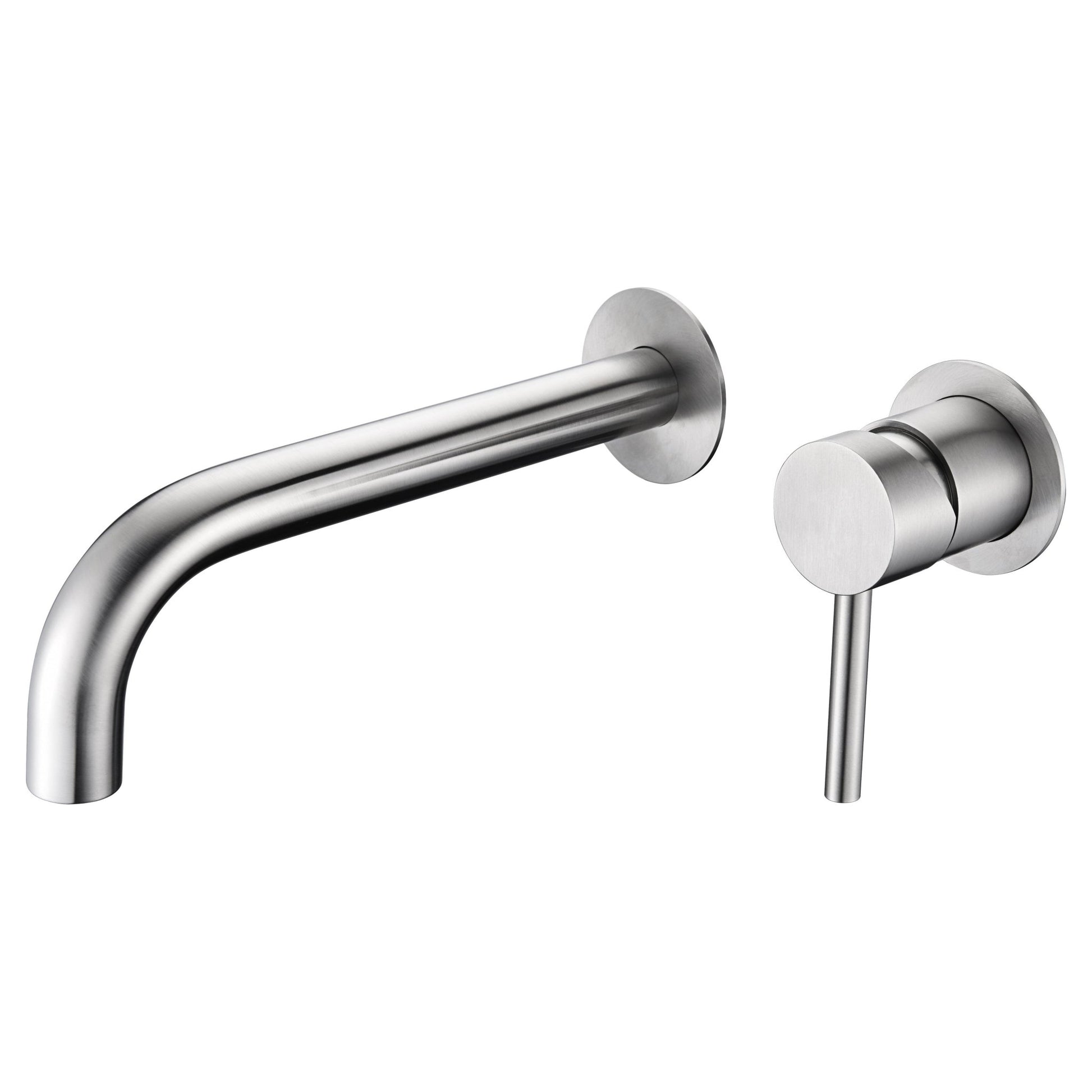 Imex - Monomando lavabo empotrado Moscú acero S.316 - BricoandPool