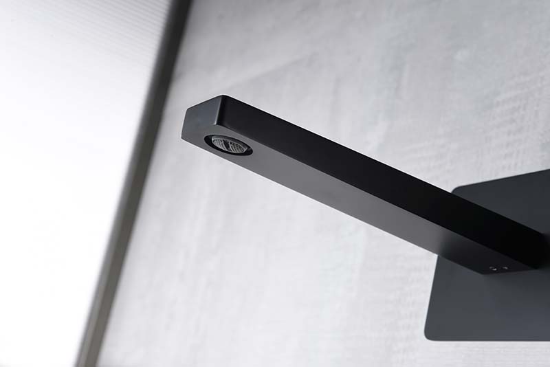 Imex - Monomando lavabo empotrado Suecia negro oro rosa - BricoandPool