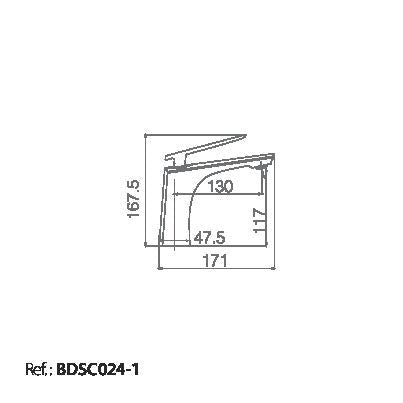 Imex - Monomando lavabo Escocia - BricoandPool