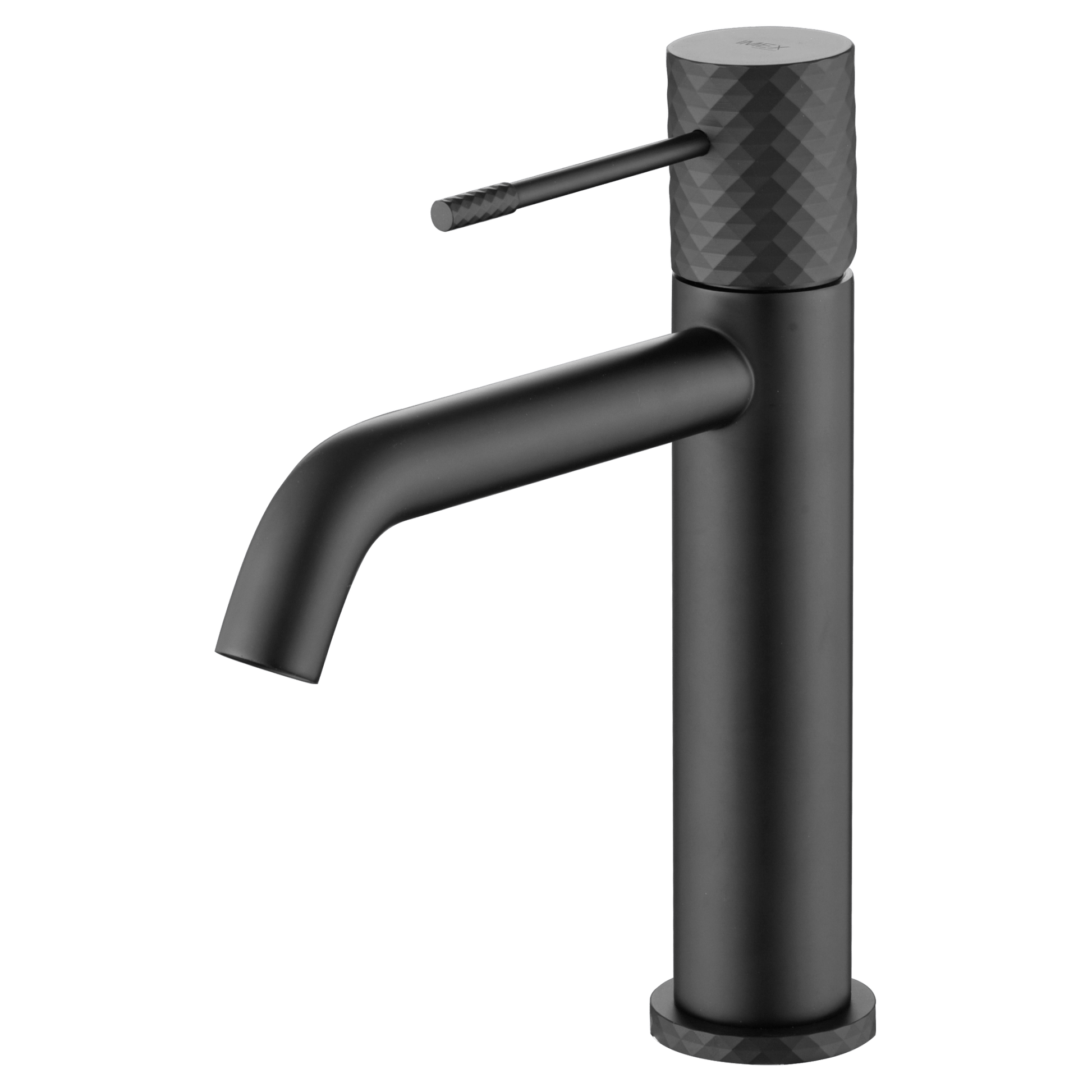 Imex - Monomando lavabo Génova negro mate - BricoandPool