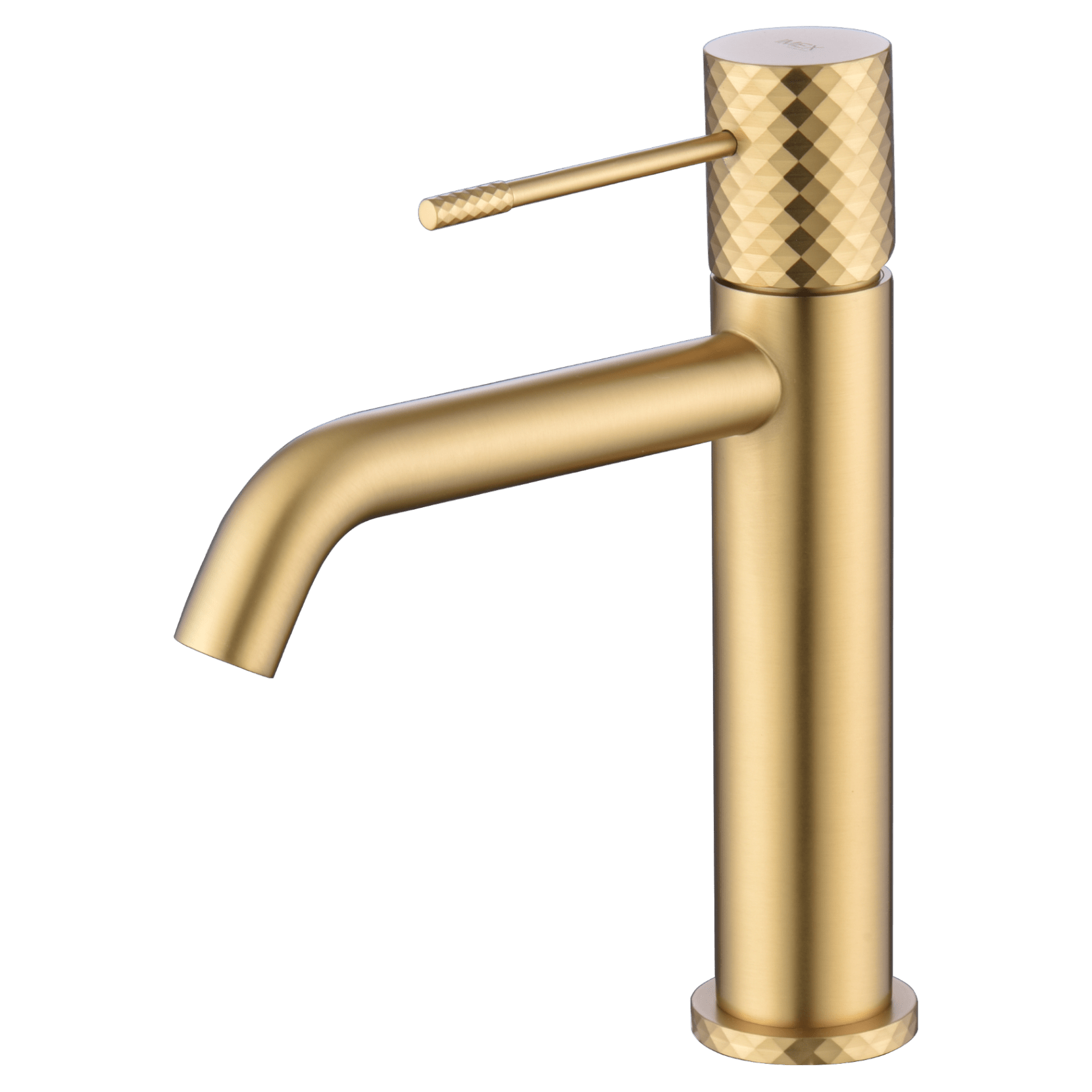 Imex - Monomando lavabo Génova oro cepillado - BricoandPool