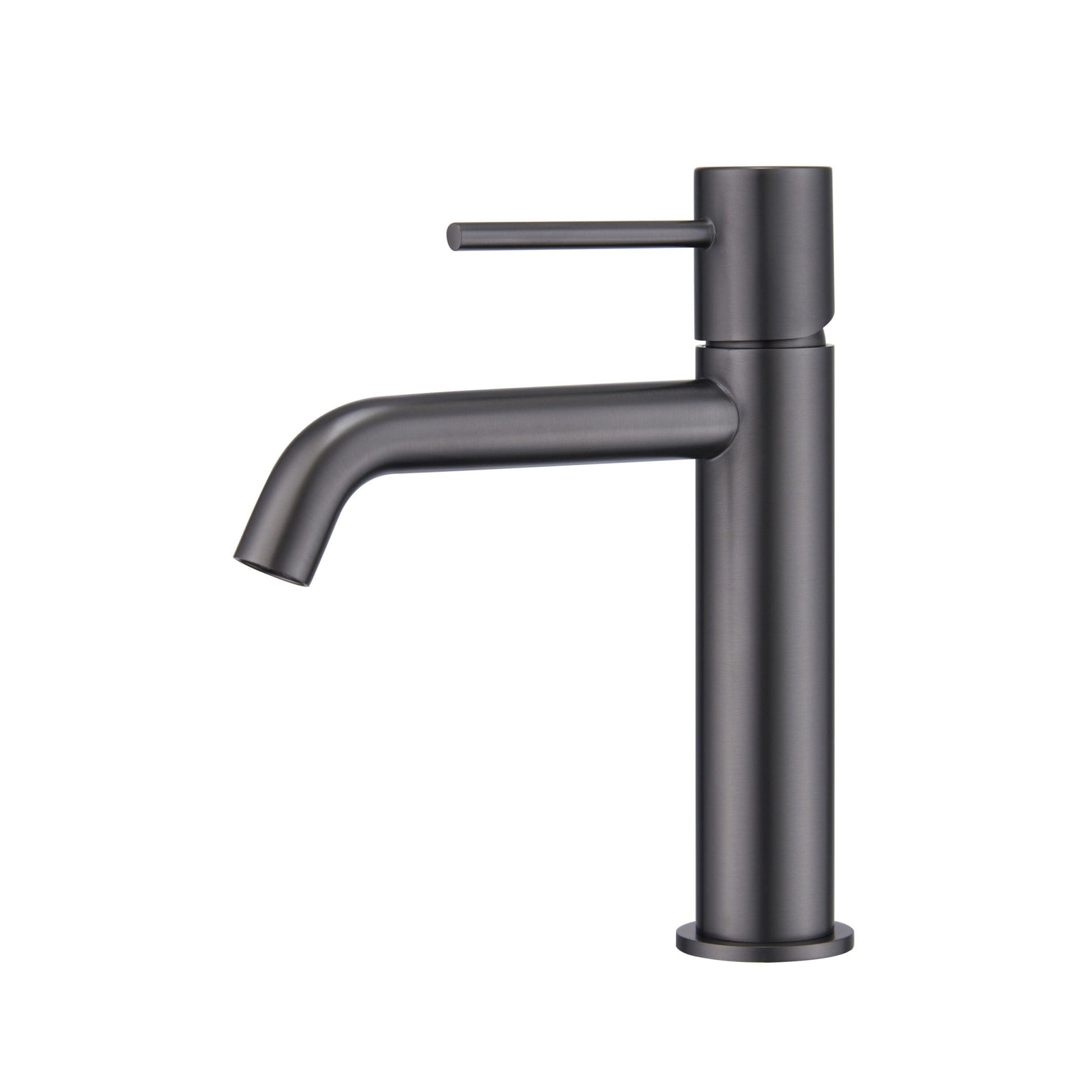 Imex - Monomando lavabo Monza black gun metal - BricoandPool