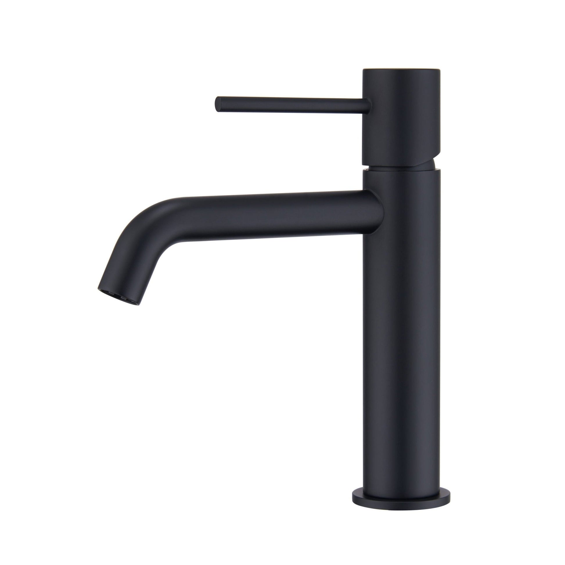 Imex - Monomando lavabo Monza negro mate - BricoandPool