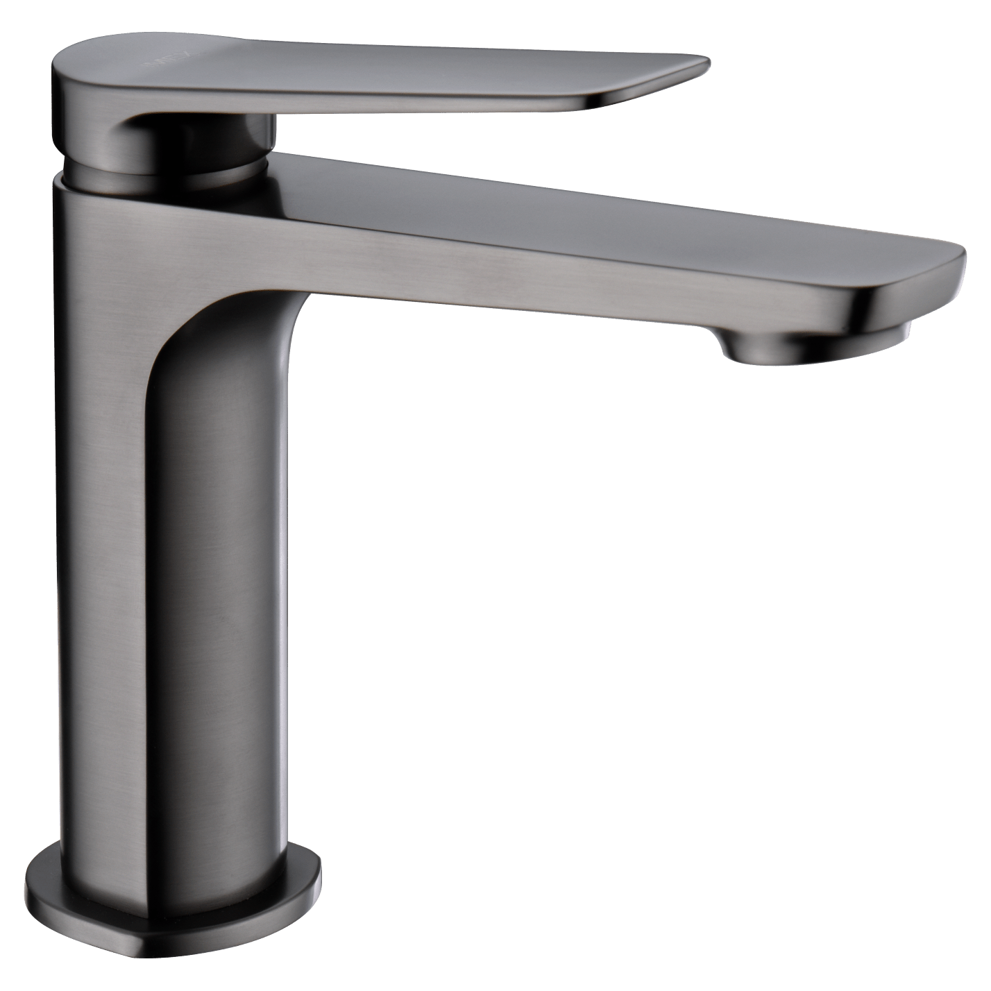 Imex - Monomando lavabo Nápoles black gun metal - BricoandPool