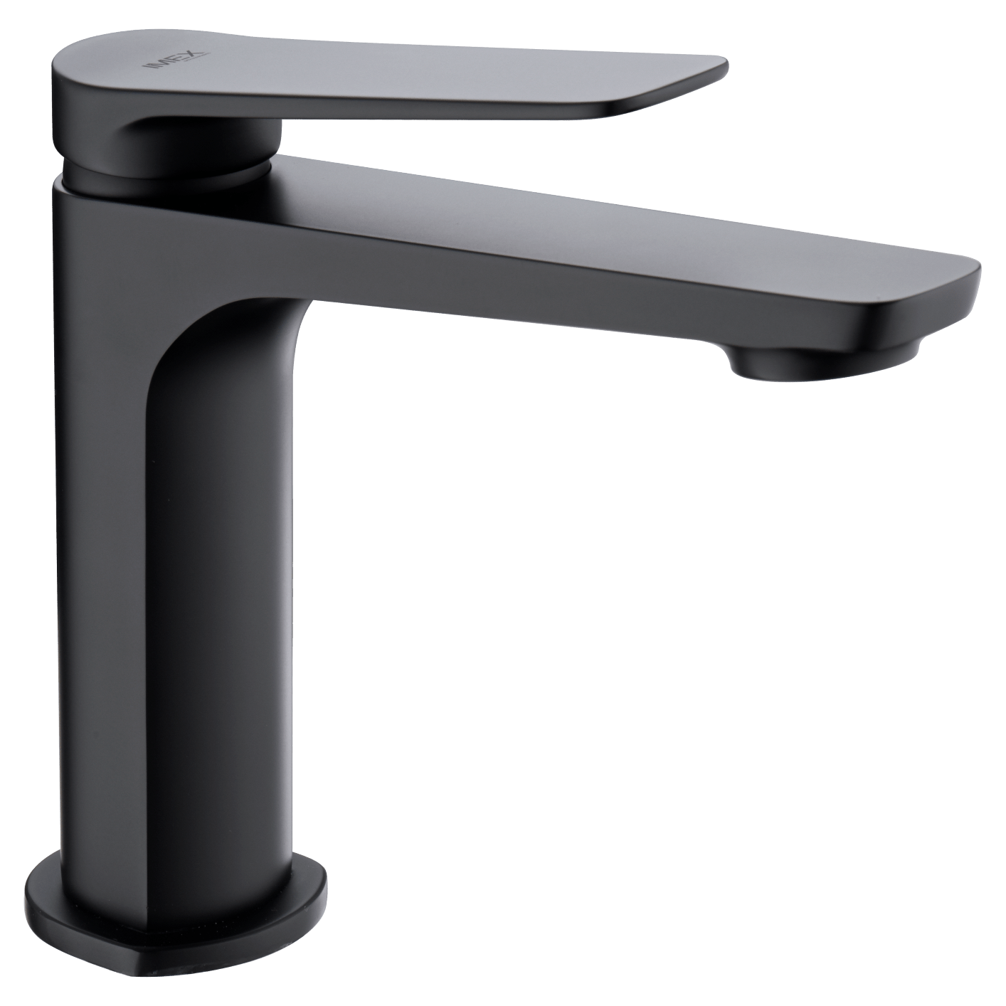 Imex - Monomando lavabo Nápoles negro mate - BricoandPool