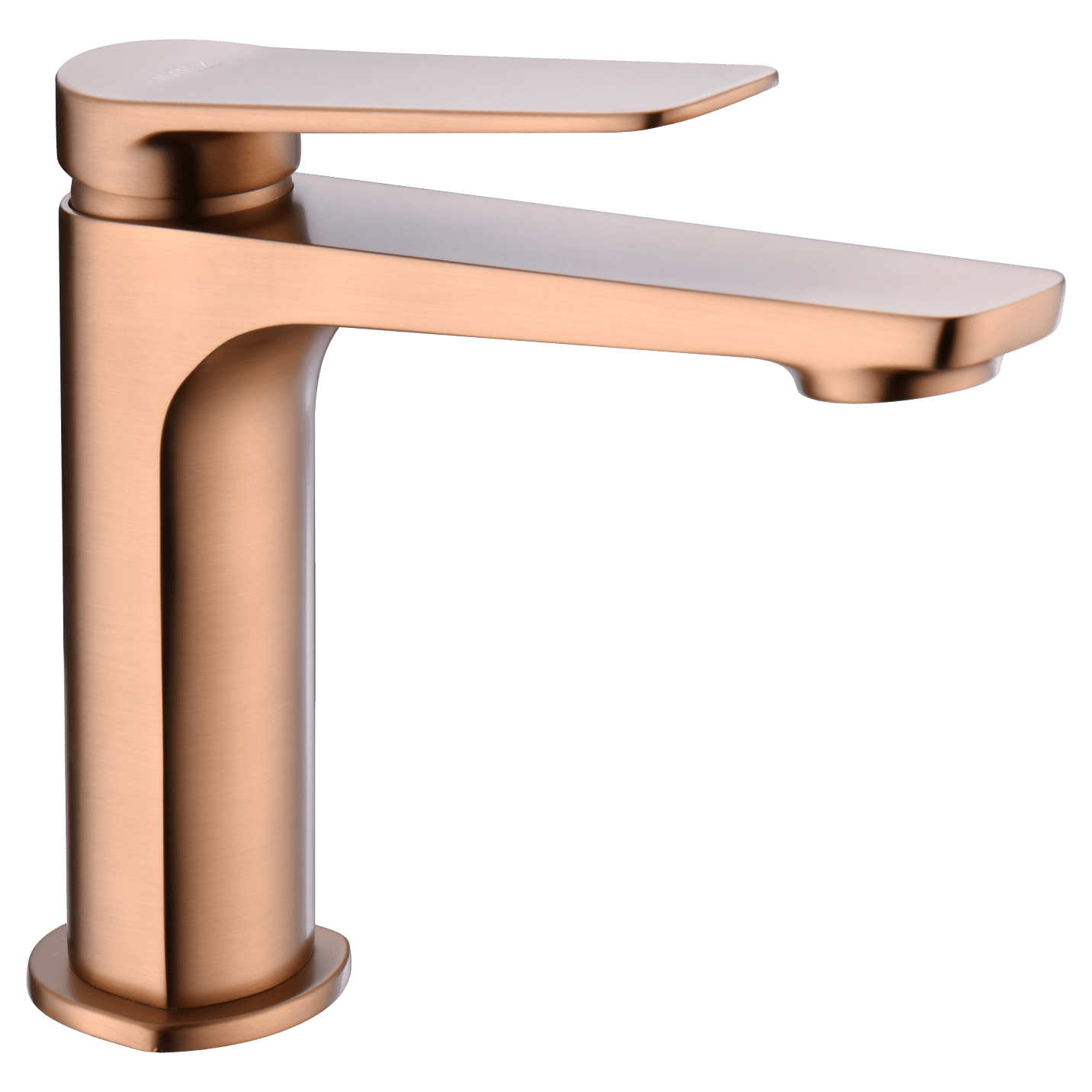 Imex - Monomando lavabo Nápoles oro rosa cepillado - BricoandPool