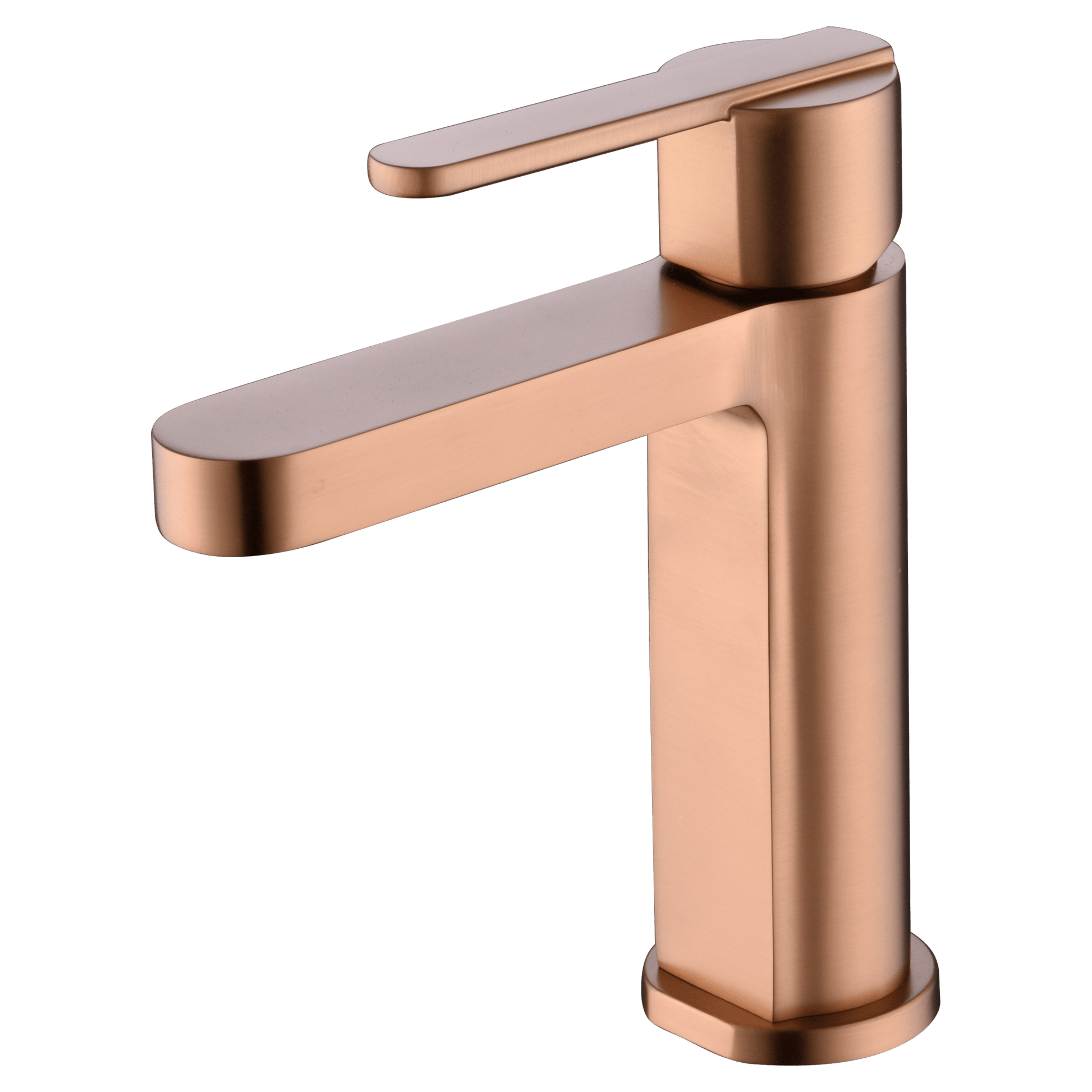 Imex - Monomando lavabo Roma oro rosa cepillado - BricoandPool