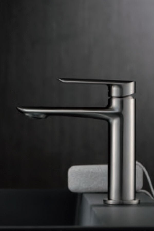 Imex - Monomando lavabo Ural níquel cepillado - BricoandPool