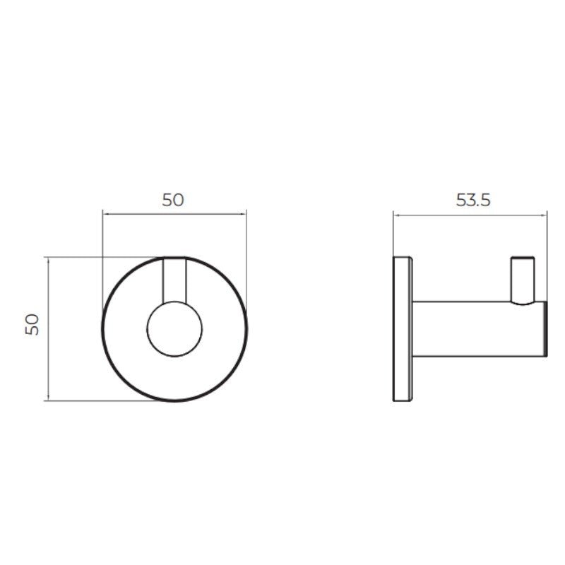 Imex - Percha Essential black gun metal - BricoandPool