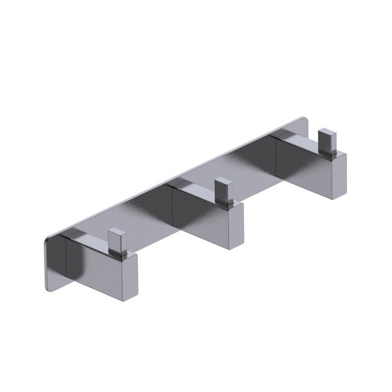 Imex - Percha triple Technic black gun metal - BricoandPool