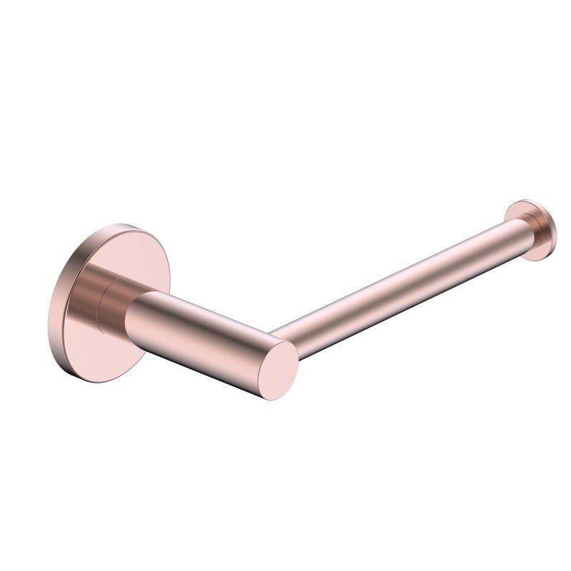 Imex - Portarrollos Essential oro rosa cepillado - BricoandPool