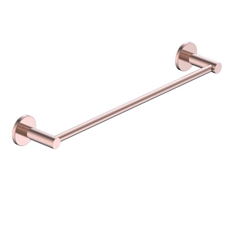 Imex - Toallero barra 40 cm Essential oro rosa cepillado - BricoandPool