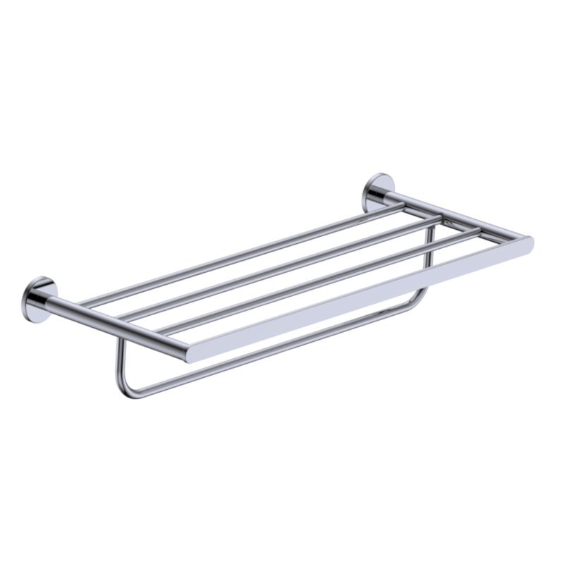 Imex - Toallero barra doble Practic cromo - BricoandPool