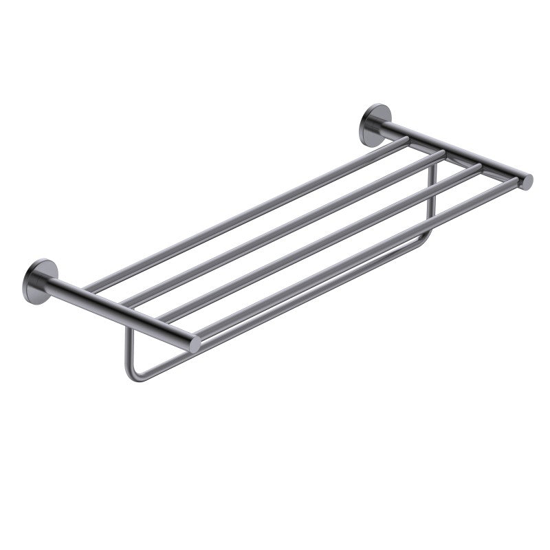 Imex - Toallero barra múltiple Essential black gun metal - BricoandPool