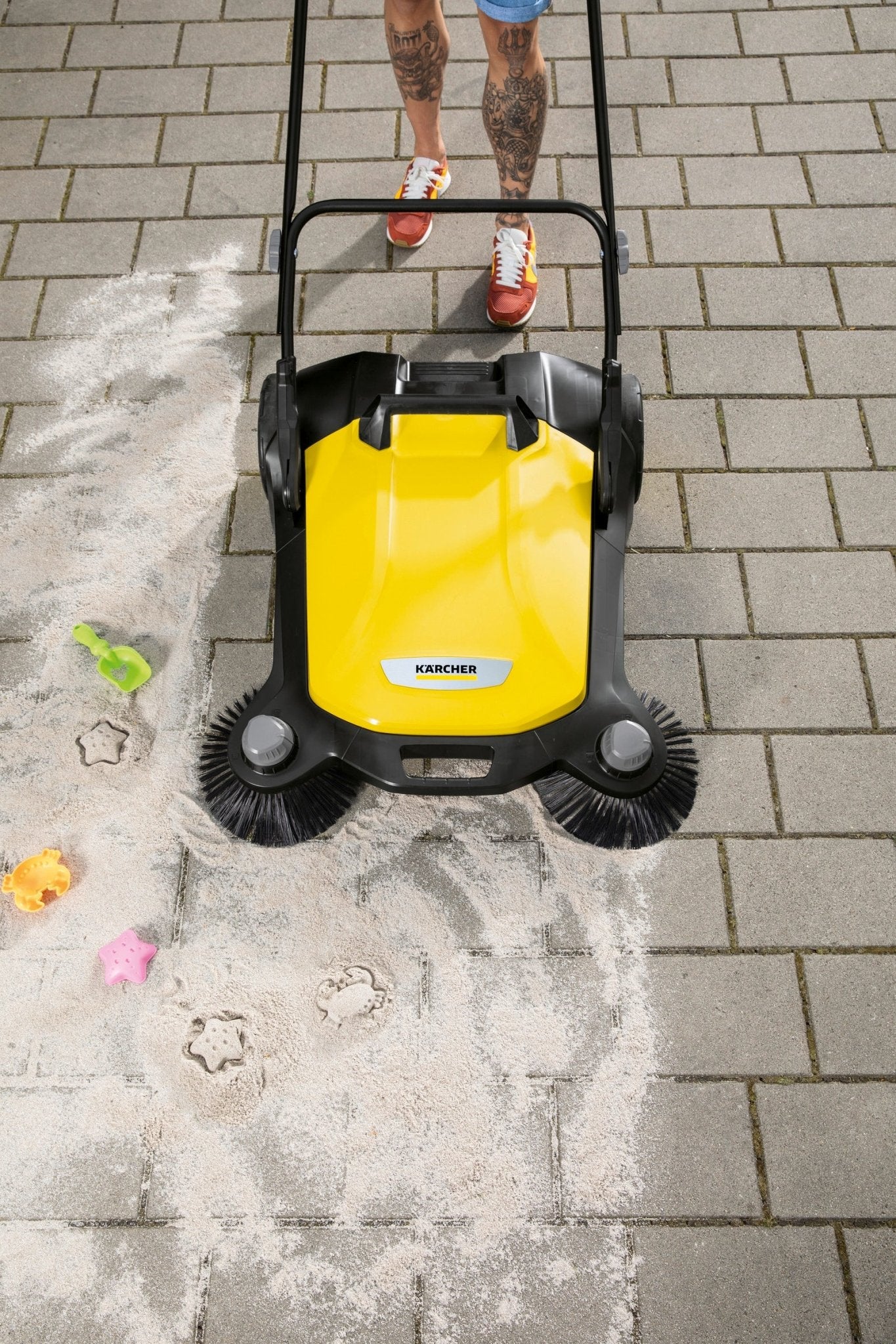 Karcher – Barredora manual S 6 Twin - BricoandPool