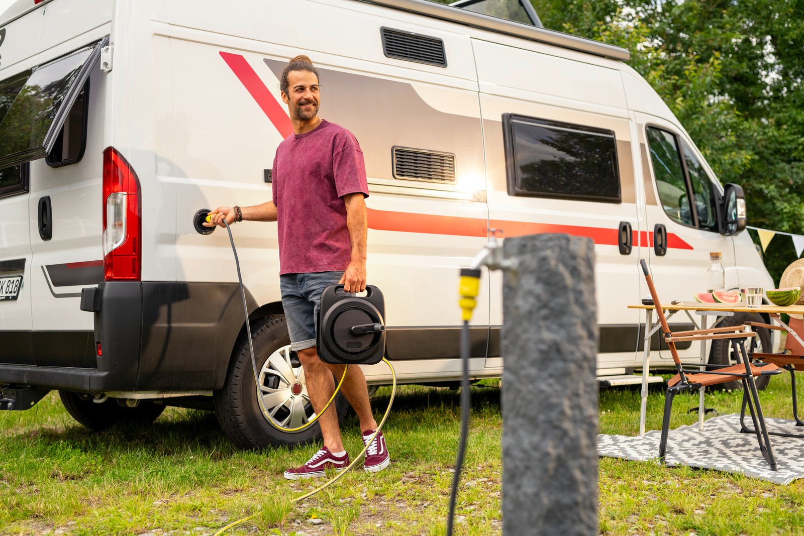 Karcher – Caja de manguera HBX 2.10 Compact - BricoandPool