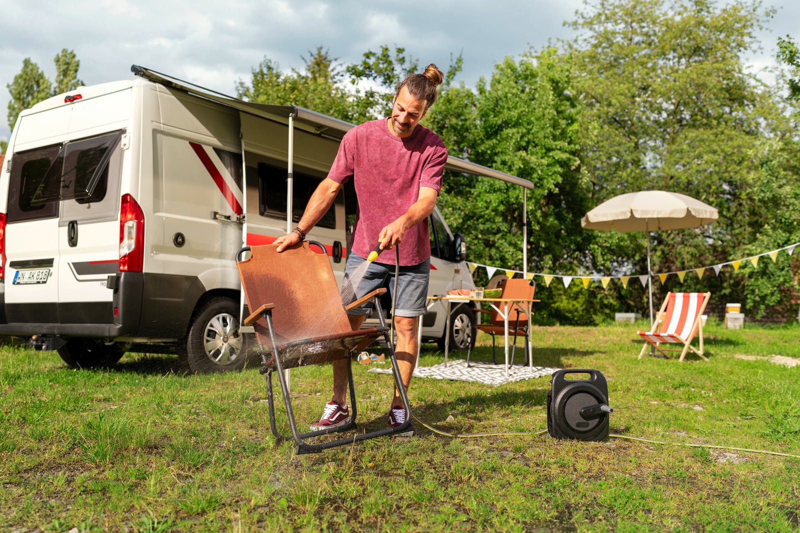 Karcher – Caja de manguera HBX 2.10 Compact - BricoandPool