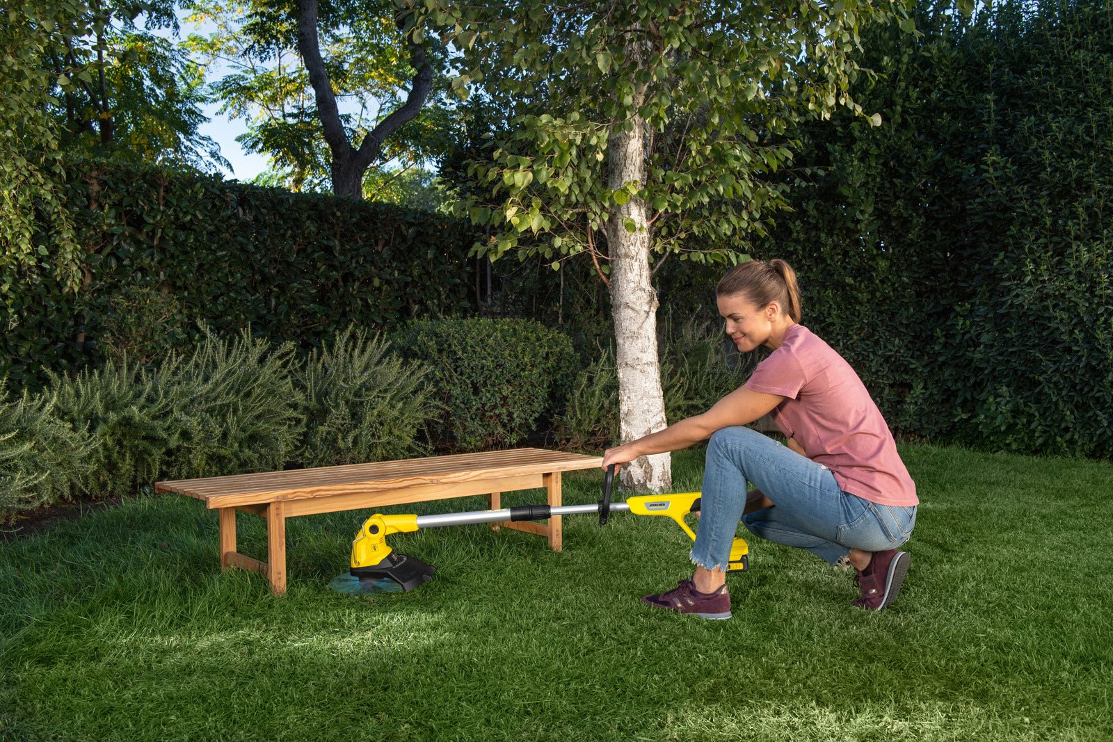 Karcher – Cortabordes a batería LTR 18 - 30 Battery - BricoandPool