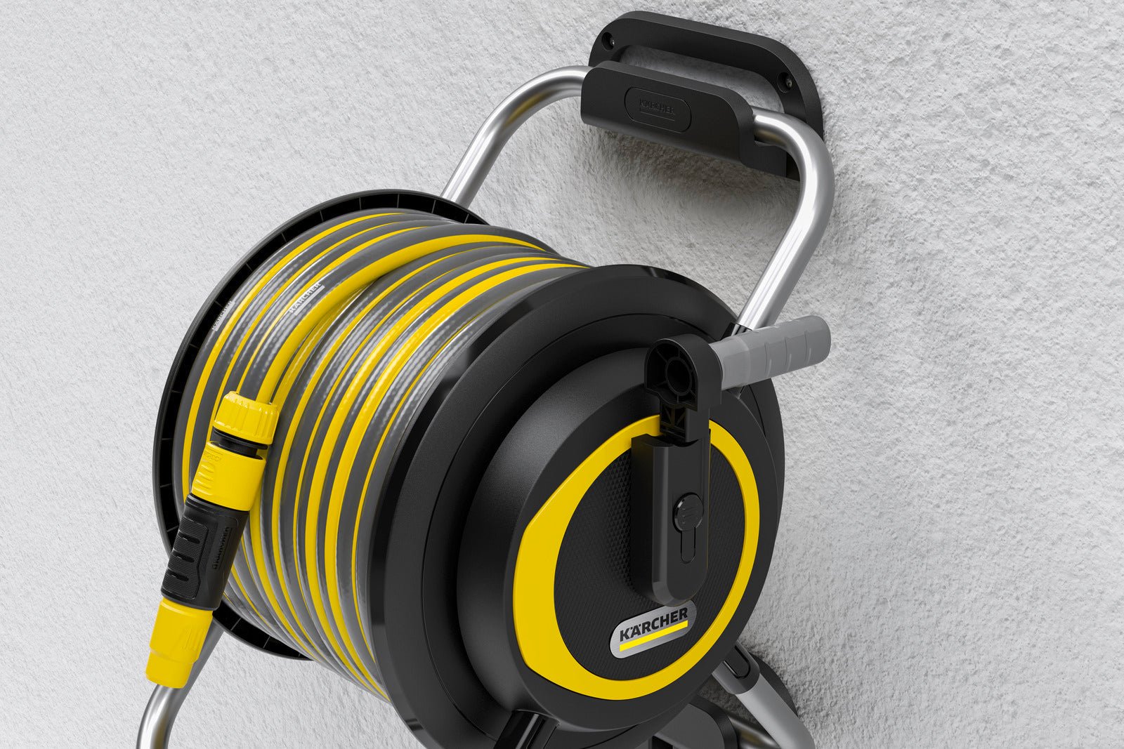 Karcher – Enrollador de mangueras portátil HR 4 - BricoandPool