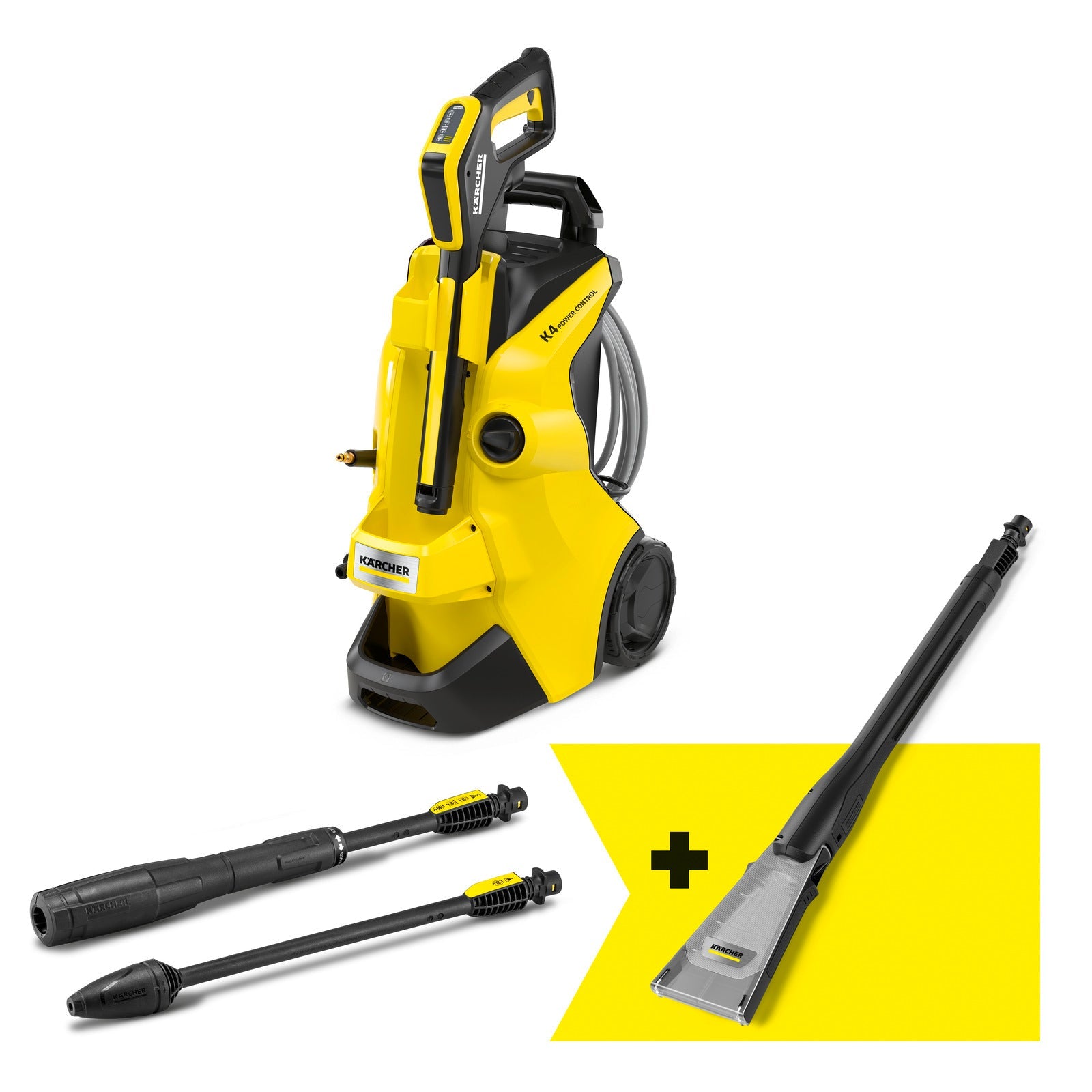 Karcher - Hidrolimpiadora K4 Power Control Flex Pack eco Booster - BricoandPool