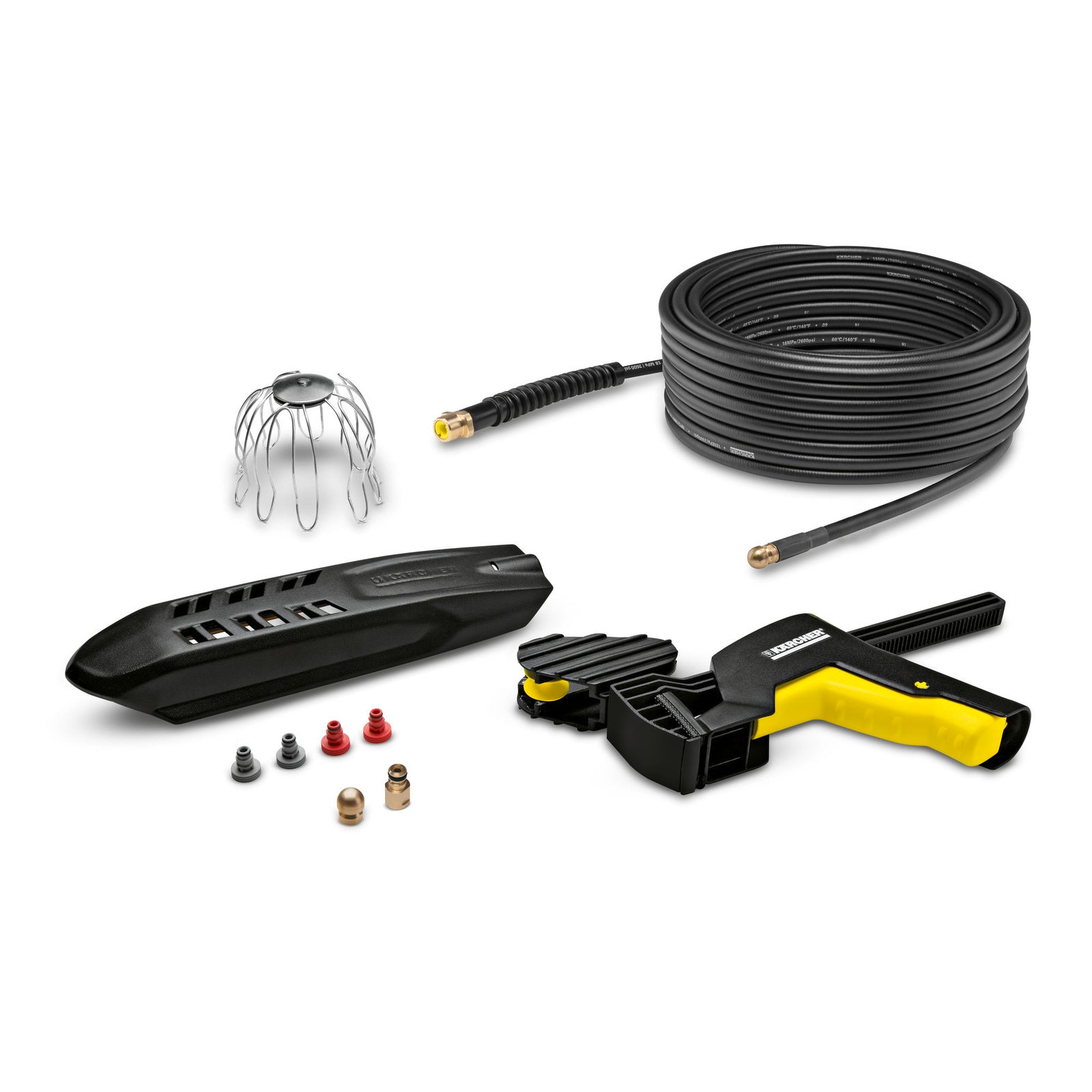 Karcher – Kit de limpieza de canalones y tuberías PC 20 - BricoandPool