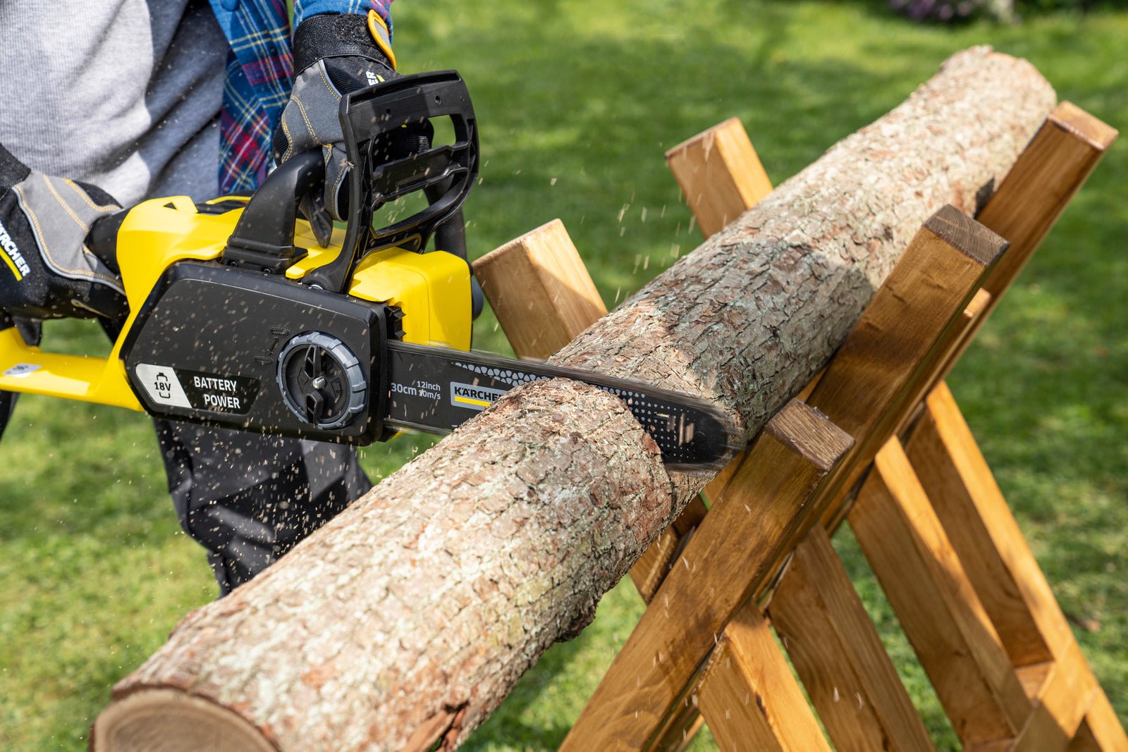 Karcher – Motosierra a batería CNS 18 - 30 Battery - BricoandPool