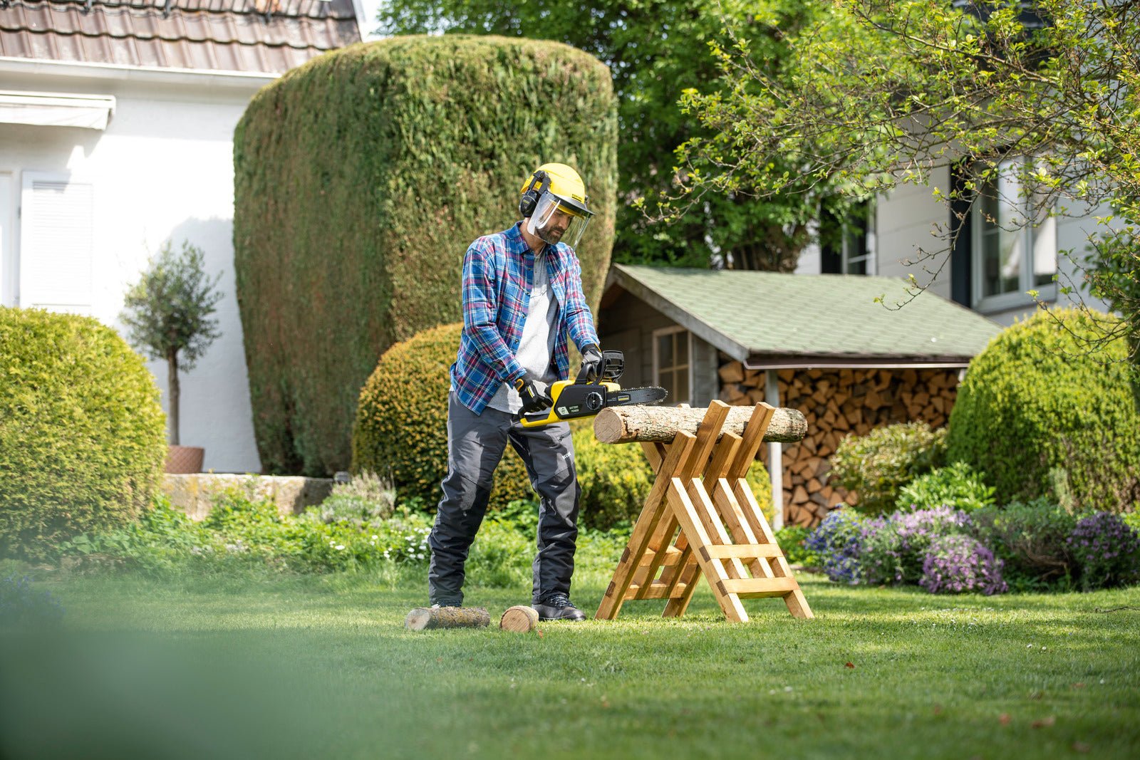 Karcher – Motosierra a batería CNS 18 - 30 Battery - BricoandPool