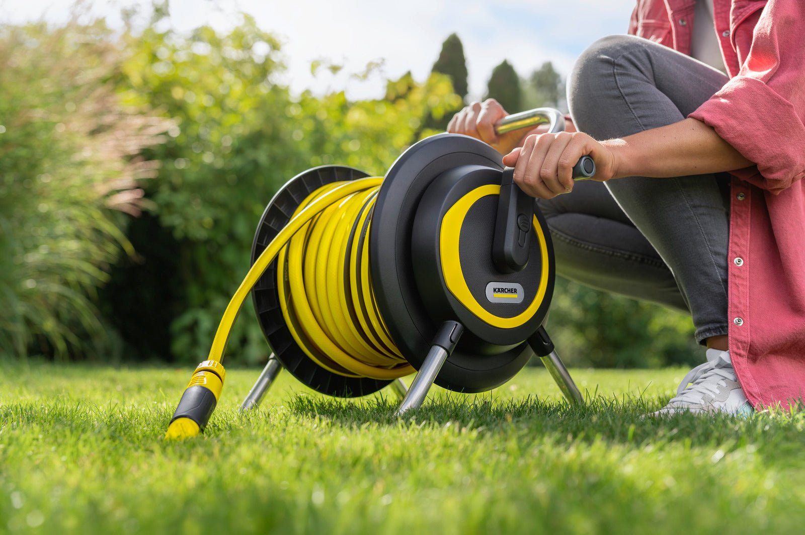 Karcher – Portamangueras portátil HR 4.30 Set - BricoandPool