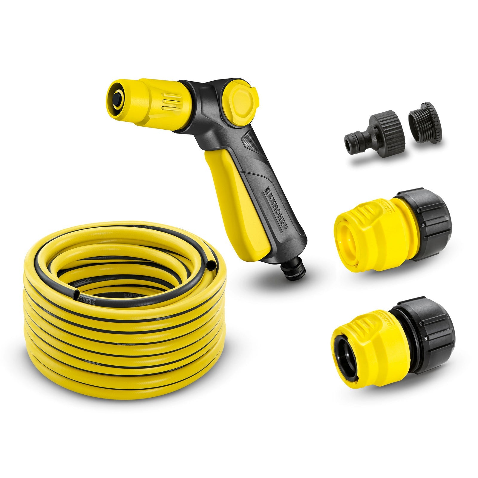 Karcher – Set completo (1/2") de 20 metros con pistola de riego - BricoandPool