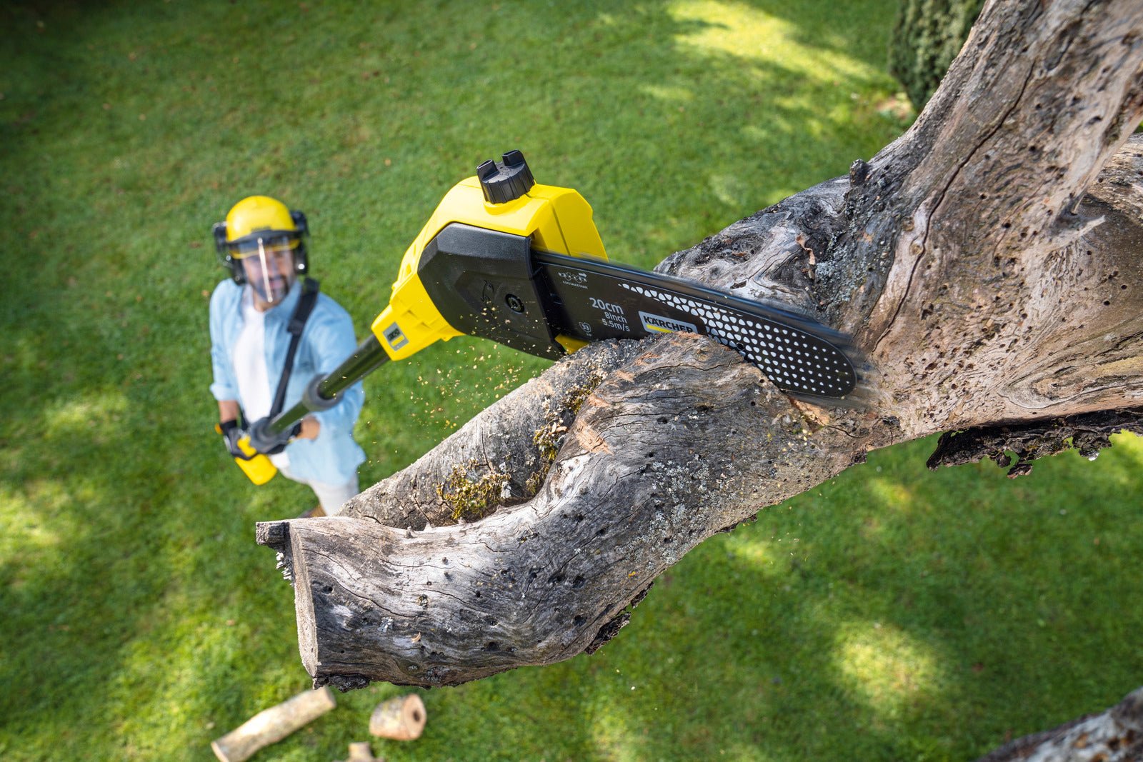 Karcher – Sierra telescópica PSW 18 - 20 Battery - BricoandPool