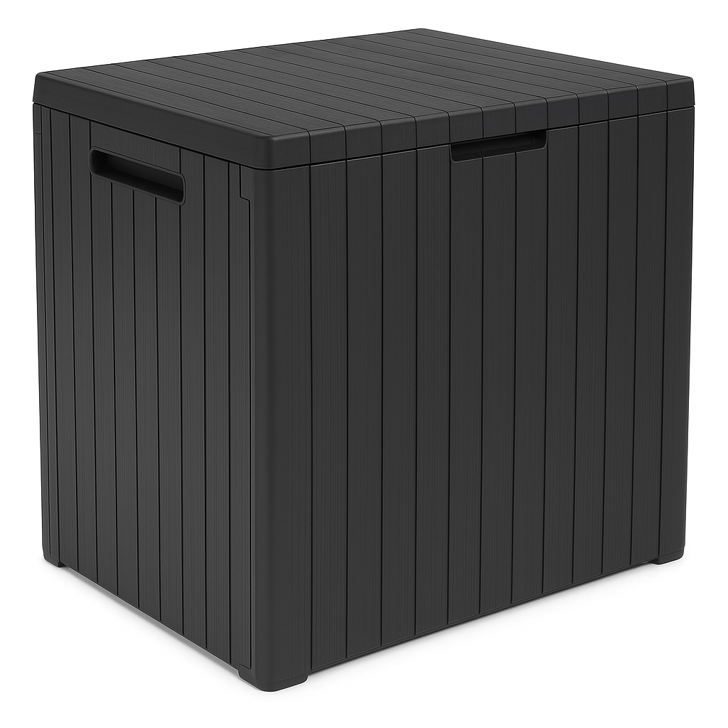 Keter - Arcón de exterior City Box gris - BricoandPool