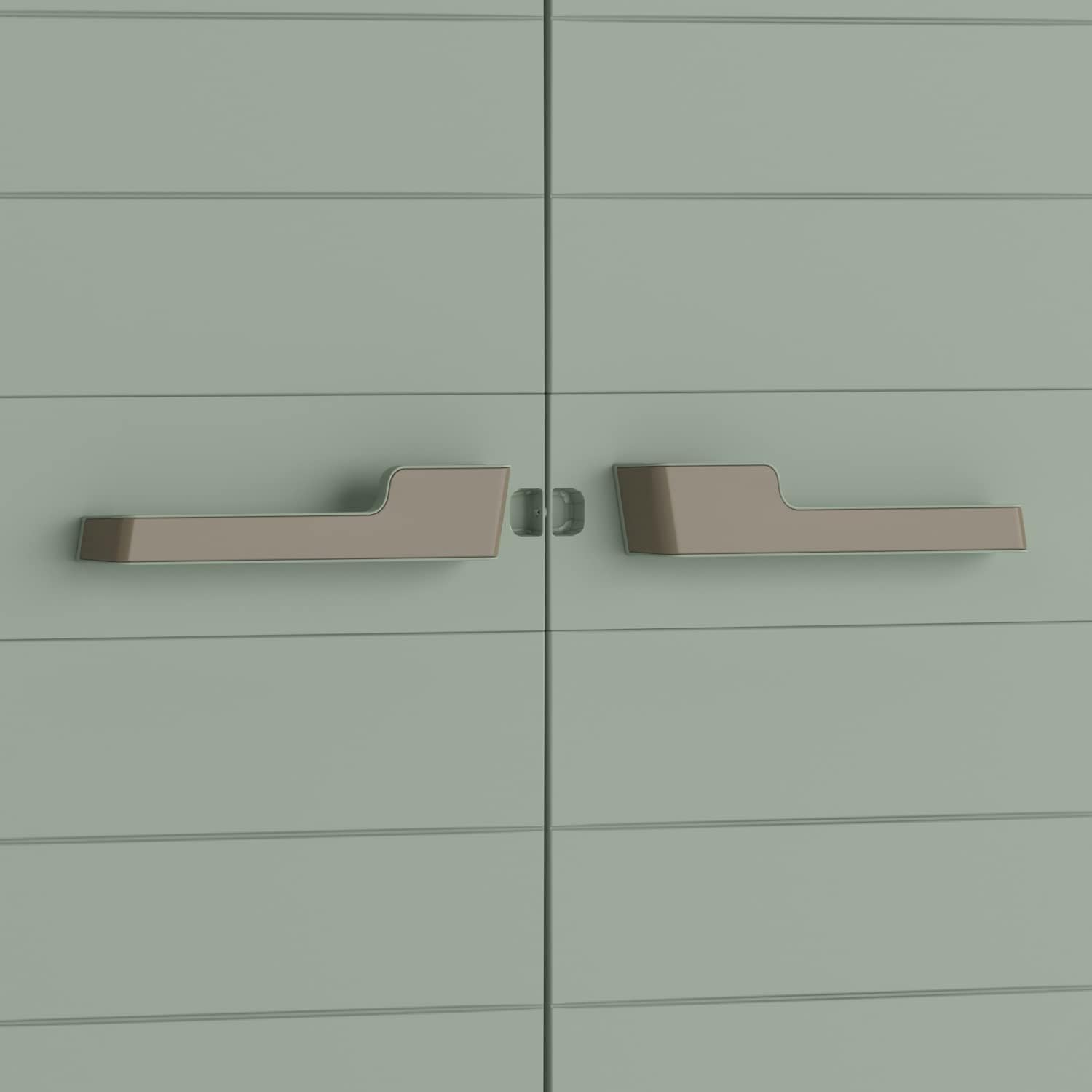 Keter - Armario de jardín escobero Planet verde - BricoandPool