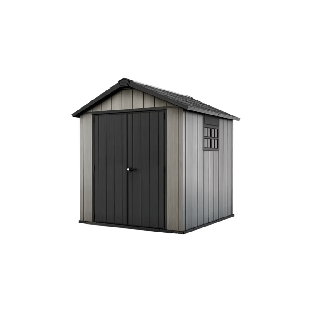 Keter - Caseta de exterior Oakland 757 gris - BricoandPool