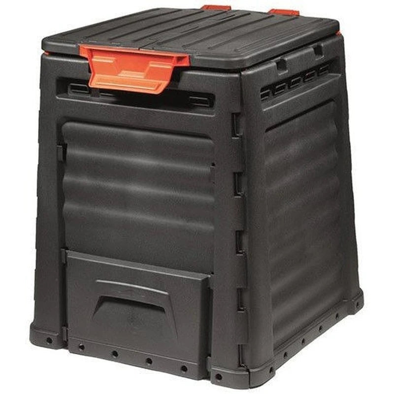 Keter - Compostador de jardín Eco 320L gris oscuro - BricoandPool